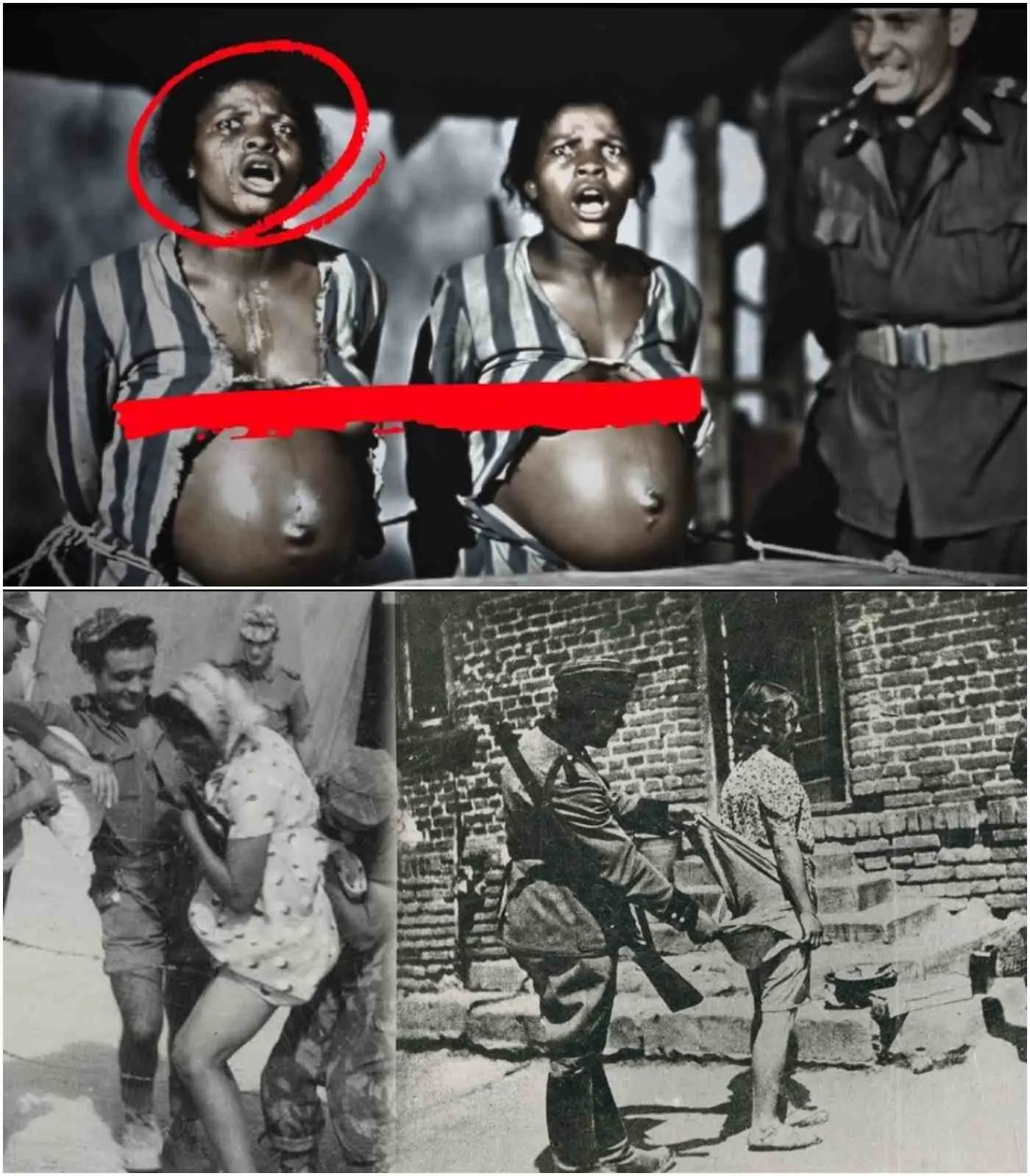 Cover Image for đąAvvertenza: non leggere mentre si mangia. Quello che i soldati tedeschi fecero alle prigioniere nere incinte il giorno del parto è ripugnante.