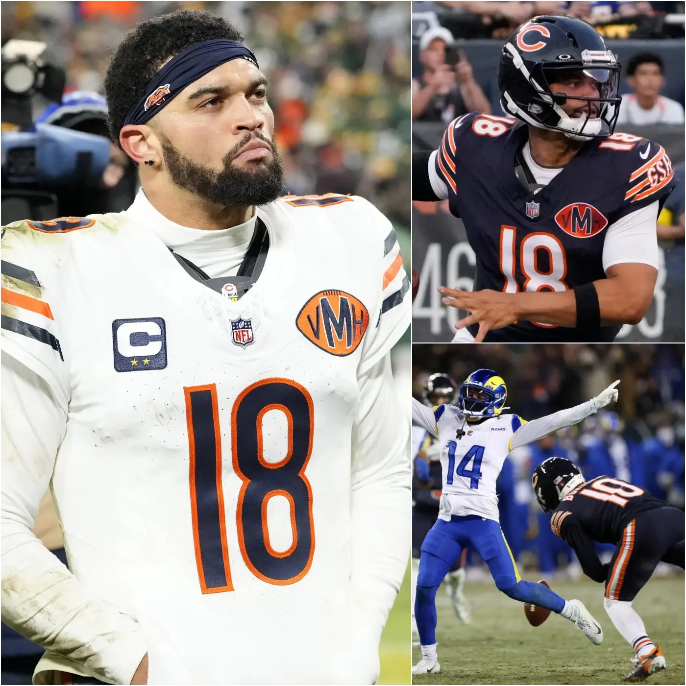 Cover Image for BREAKING NEWS đ¨ QB Caleb Williams has stated that he was willing to retire from his career rather than join another NFL team, due to a serious personal conflict with a key figure within the team, and he has decided to remain with the Chicago Bears long-term.