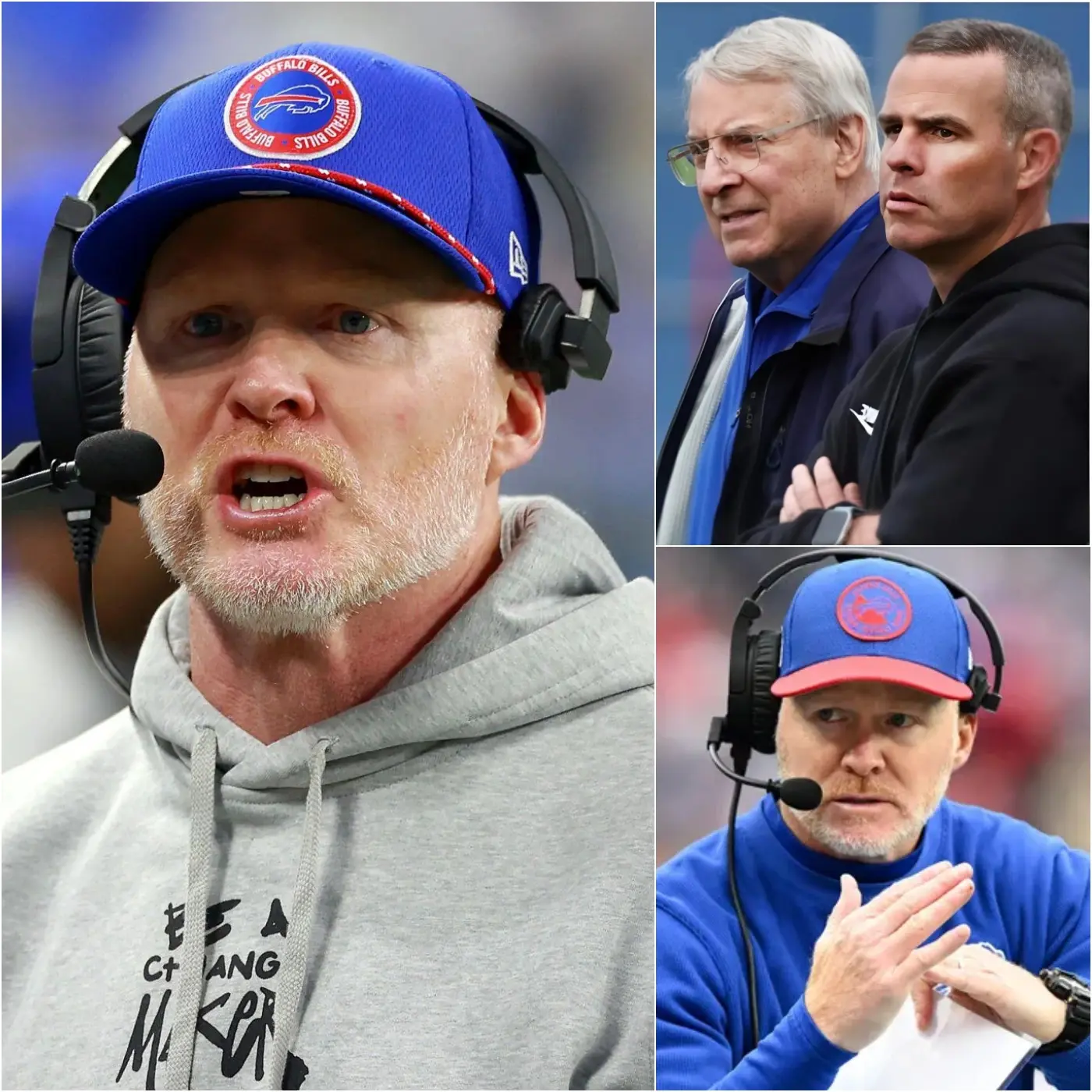 Cover Image for SHOCKING NEWS JUST 5 MINUTES AGO: McDermott broke his silence, appearing tired but determined. He spoke bluntly, his voice trembling with anger: âIâve been silent for a week after being suddenly fired, but now I have to speak the truth to protect the Bills Mafia and players like Josh Allen.â McDermott SPEAKS OUT, accusing Terry Pegula and Brandon Beane of dirty dealings to profit personally from the Bills team, and he revealed details along with shocking evidence he had kept secret for years. The entire NFL world is shaken, Josh Allen explodes, calling on the NFL to launch an immediate investigationâŚ