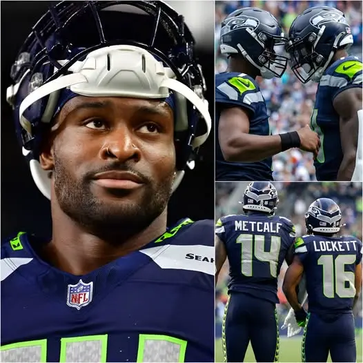 Cover Image for BREAKING NEWS: DK Metcalf unexpectedly revealed a shocking secret that stunned the entire NFL community. “Last week, a team in the Eastern Conference sent a formal offer. They offered a 5-year, $140 million contract, with $80 million immediately guaranteed, plus a personal sponsorship package from Nike and an energy drink company worth tens of millions more.” The Seahawks fans were speechless. DK was rumored to be planning a trade because he wanted to “find his ring.” But then he looked straight into the camera, his voice choked with emotion, and gave an answer that made the entire Seahawks team, from Geno Smith and Tyler Lockett to the rookies, shout “Family!” and the whole team hugged each other and cried in the locker room!