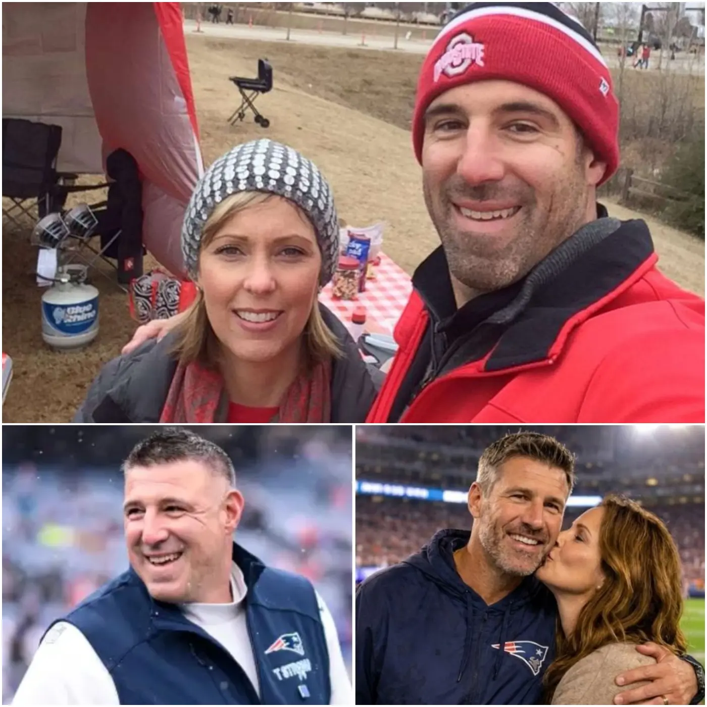 Cover Image for A devoted partner — Mike Vrabel’s life partner moved fans profoundly when she shared: “Everyone can celebrate when the team secures a hard-fought victory, but only I know the nights when he carries the weight of the world on his shoulders. When the stadium lights dim, I am the shoulder he leans on.” ❤️✨