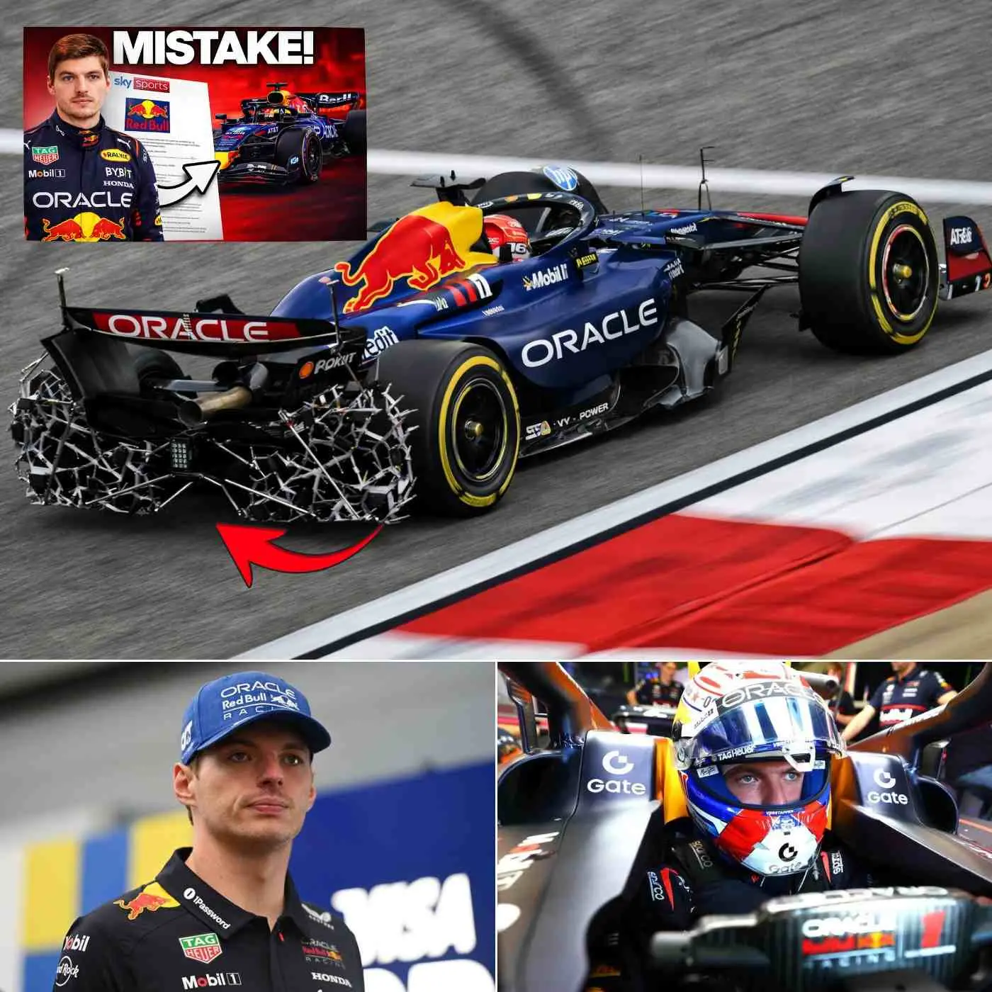 Cover Image for 🚨 SCHOKKEND F1-NIEUWS: Max Verstappens Red Bull verkeert in ongekende problemen. De FIA heeft direct een onderzoek ingesteld na een schokkende klacht van McLaren 👇