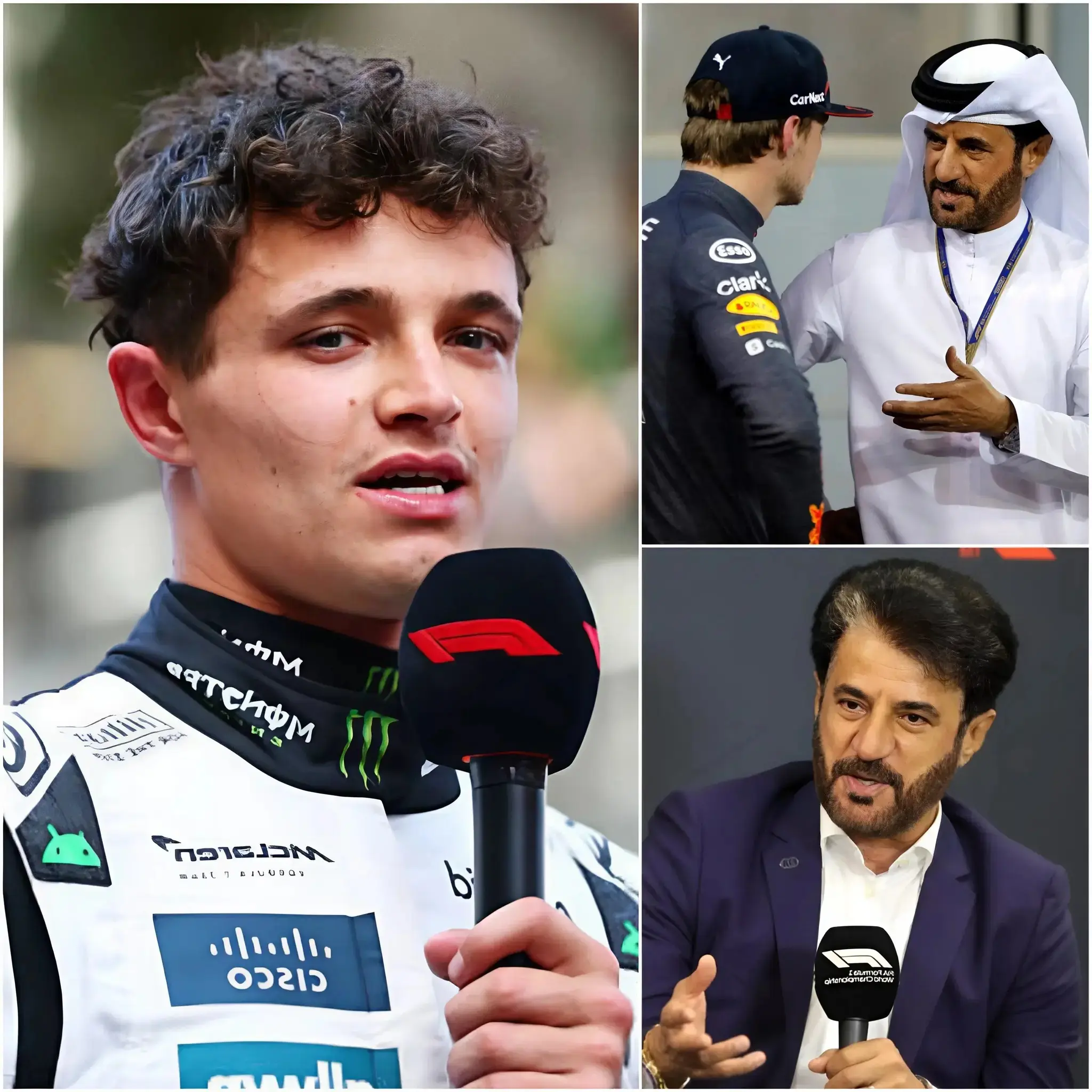 Cover Image for 🚨 “HE DOESN’T DESERVE MY RESPECT!” — Lando Norris sent shockwaves through the paddock after declaring that the FIA president is nothing more than an F1 “puppet,” constantly favoring Max Verstappen and the Dutch driver. However, just 10 words spoken moments later by the president himself were enough to leave Norris completely silent.