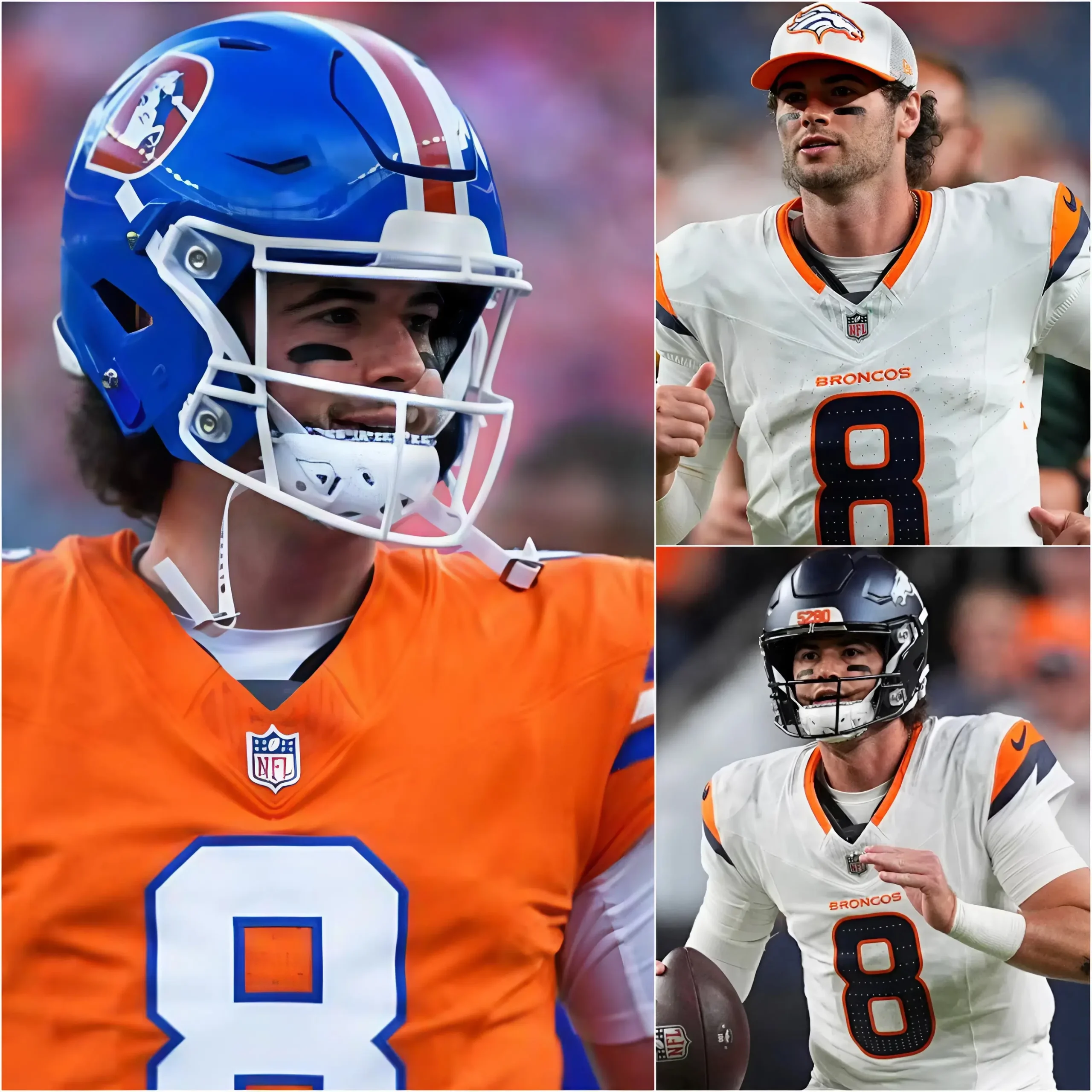 Cover Image for BREAKING NEWS: Jarrett Stidham is said to have turned down a $3 million endorsement offer from a leading Denver agricultural company, stating he won’t benefit from businesses accused of mistreating local farmers and underpaying workers. Broncos fans have applauded his stance, calling him a real leader off the field as well.