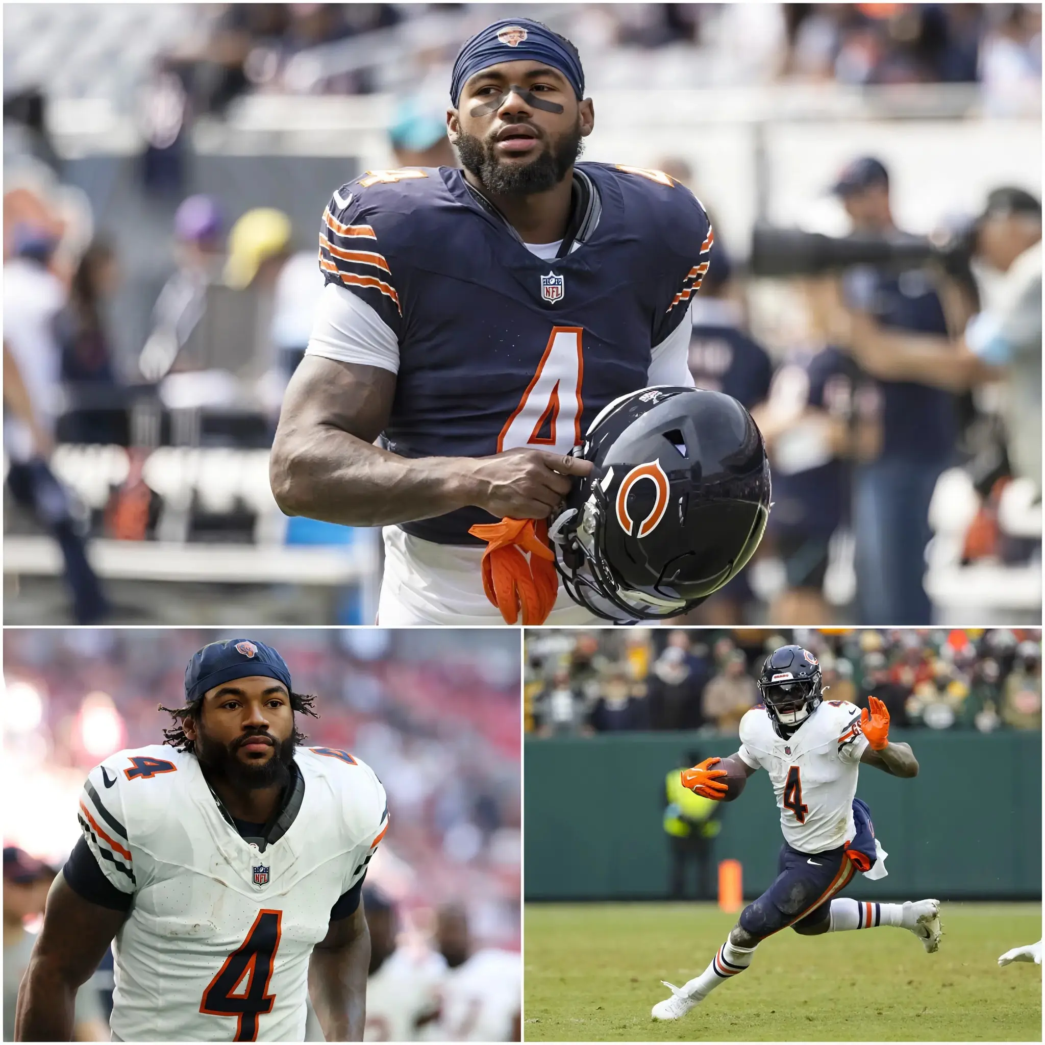 Cover Image for “$75 Million? KEEP IT!” D’Andre Swift Shocks the NFL by Rejecting Massive Offers From Chargers and Texans, Declaring His Lifelong Loyalty: “I Will Die a Bears Legend!” Details in comment 👇👇👇