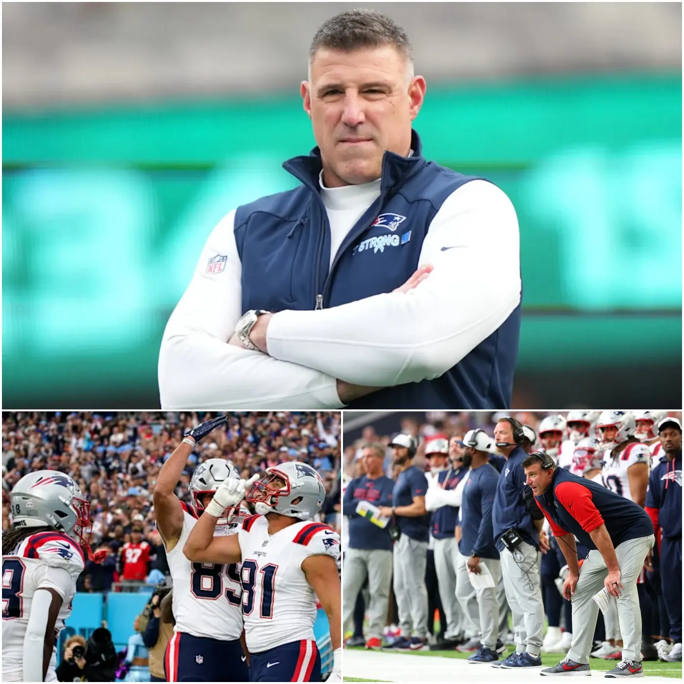 Cover Image for 10 MINUTES AGO 🚨 New England Patriots head coach Mike Vrabel has just revealed the heartbreaking reason why his players, especially Drake Maye, couldn’t give 100% when facing the worst shooting of the season with only 86 yards and five sacks against the Denver Broncos. Instead of anger, fans are now filled with sympathy and concern for the team. “Those guys gave their all in that game and will do better in Super Bowl LX against the Seattle Seahawks,” Mike said, his voice choked with emotion. “Please try to understand what they’ve been through this week. I hope everyone will show a little compassion for our players right now…”