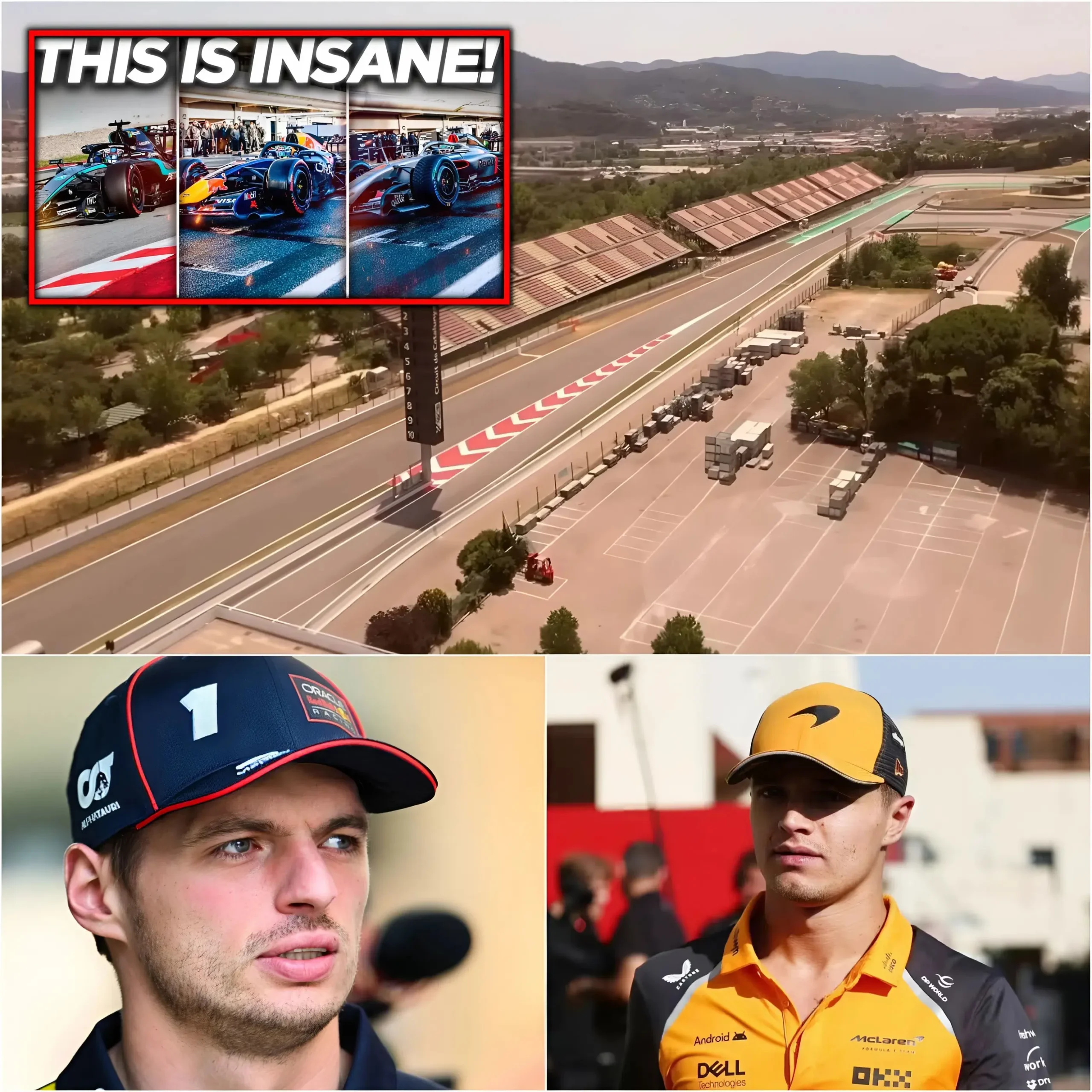 Cover Image for F1-BOMBSHELL🛑 De privétest van de F1 in het voorseizoen dreigt volledig uit de hand te lopen na schokkende gebeurtenissen die zojuist zijn uitgelekt!