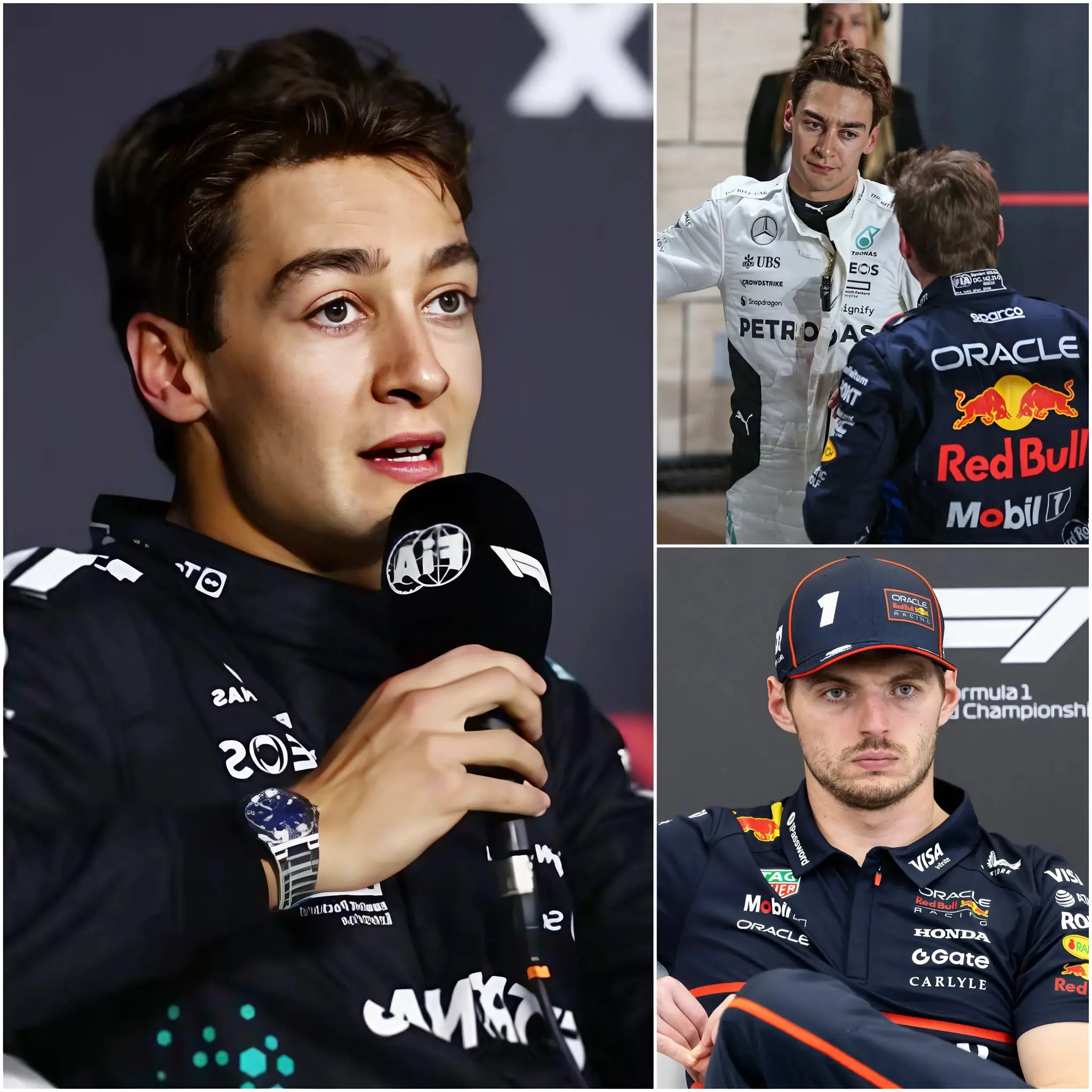 Cover Image for George Russell could not hide his amazement at what Red Bull and Max Verstappen have achieved, admitting that their success has gone far beyond any limits he once believed possible in the current era of Formula 1.