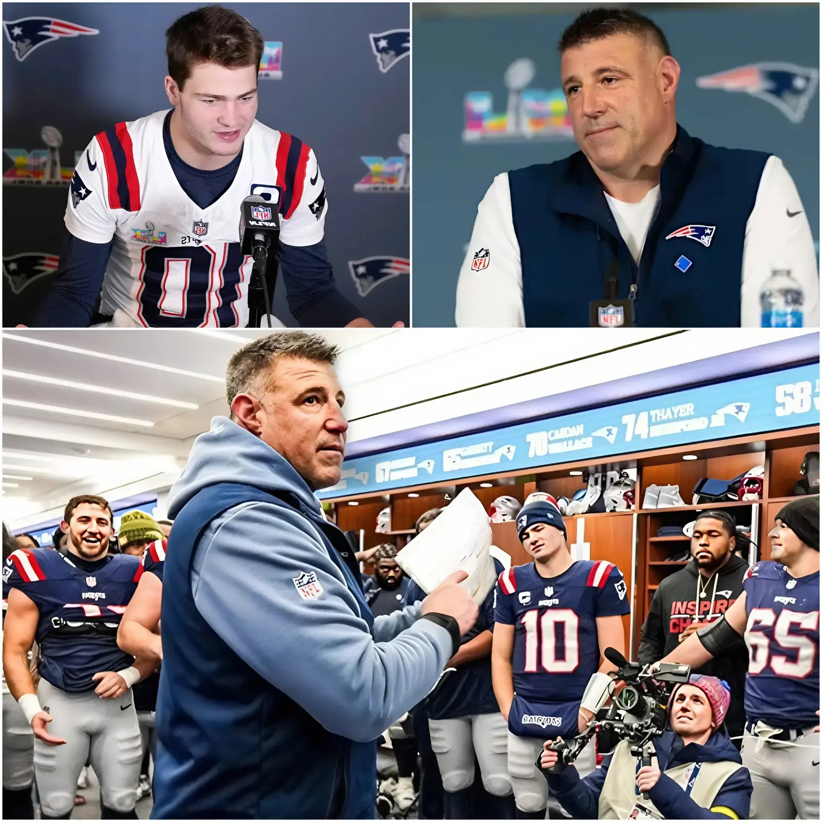 Cover Image for WE WILL MISS HIM SO MUCH”, A New England Patriots player has announced that he will part ways with the team after the conclusion of Super Bowl LX 2026. Head coach Mike Vrabel and QB Drake Maye have also consecutively confirmed the information