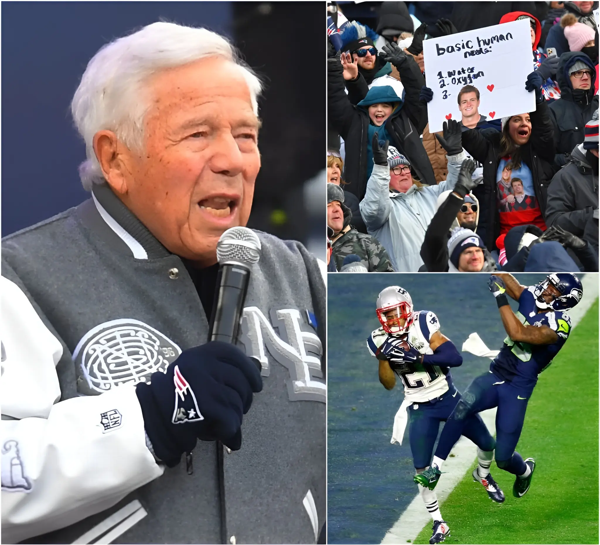 Cover Image for GOOD NEWS: Ahead of the Super Bowl LX rematch between Seattle and New England, Patriots owner Robert Kraft revealed a special gesture for the fanbase—gifting every Patriots fan a Malcolm Butler jersey. Kraft believes honoring the iconic Super Bowl hero will reignite pride, unity, and emotional energy throughout Patriots Nation. The move is meant to strengthen the bond between the players and their supporters as the team prepares for the biggest stage. Fans are expected to proudly wear the jersey as a symbol of belief and tradition. With spirits high, Patriots Nation is ready to stand shoulder to shoulder behind New England in this pivotal showdown.