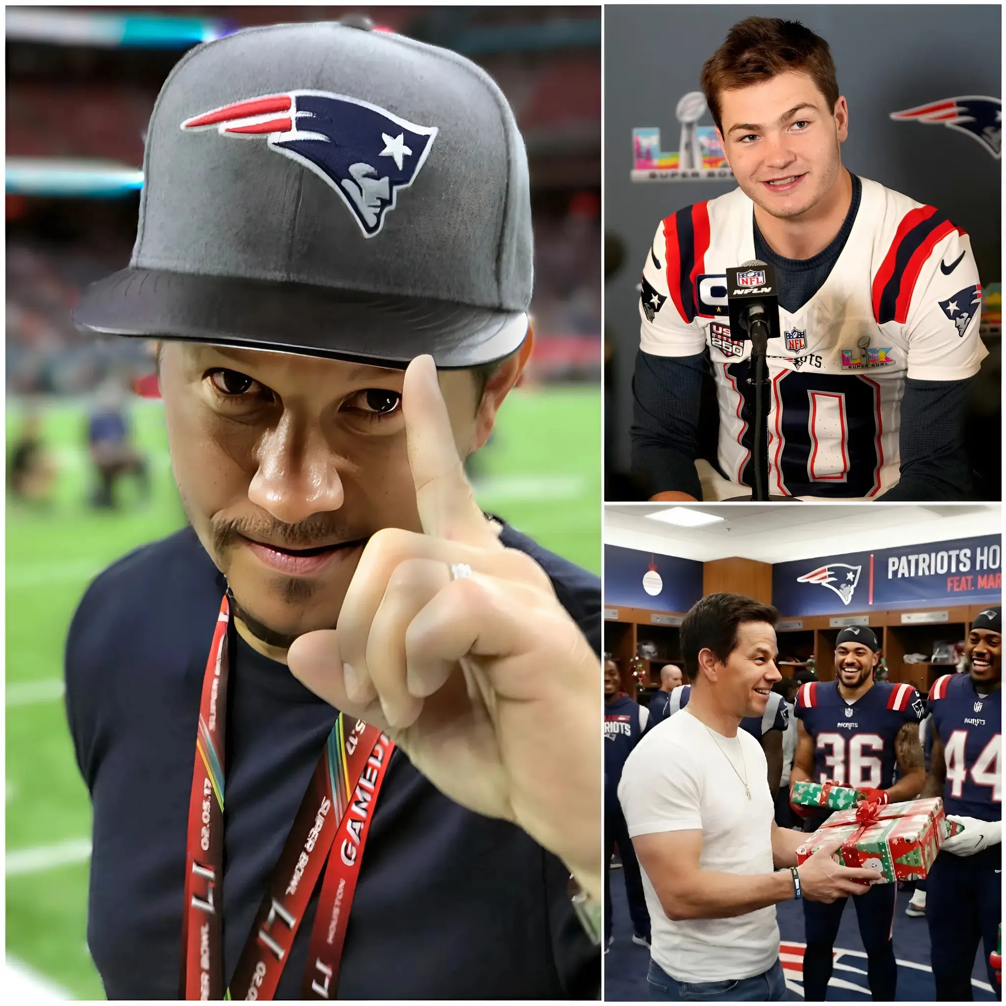 Cover Image for 🚨 10 MINUTES AGO: Mark Wahlberg reveals a ‘SPECIAL’ gift for the entire Patriots roster ahead of Super Bowl LX – Touching fans with its meaningful message.