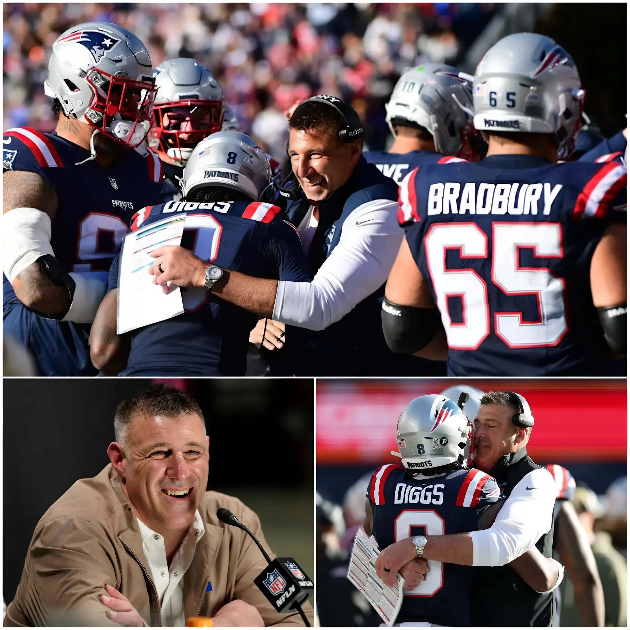 Cover Image for LATEST NEWS: Before practice for Super Bowl LX against the Seattle Seahawks, New England Patriots head coach Mike Vrabel gathered the entire team in the middle of the court – not to discuss tactics or objectives, but for a rare moment of sincerity. He reminded the players that their journey had been forged through doubt, relentless effort, and victories few believed possible. He stressed that no outcome could erase what they had built together as a team. With only one game left, Mike Vrabel urged the players to give their all, fight for each other, and leave the court with pride and smiles – regardless of the result. He then concluded with 21 short but powerful words that silenced the entire team, with many players visibly moved and in tears. SEE DETAILS BELOW 👇👇