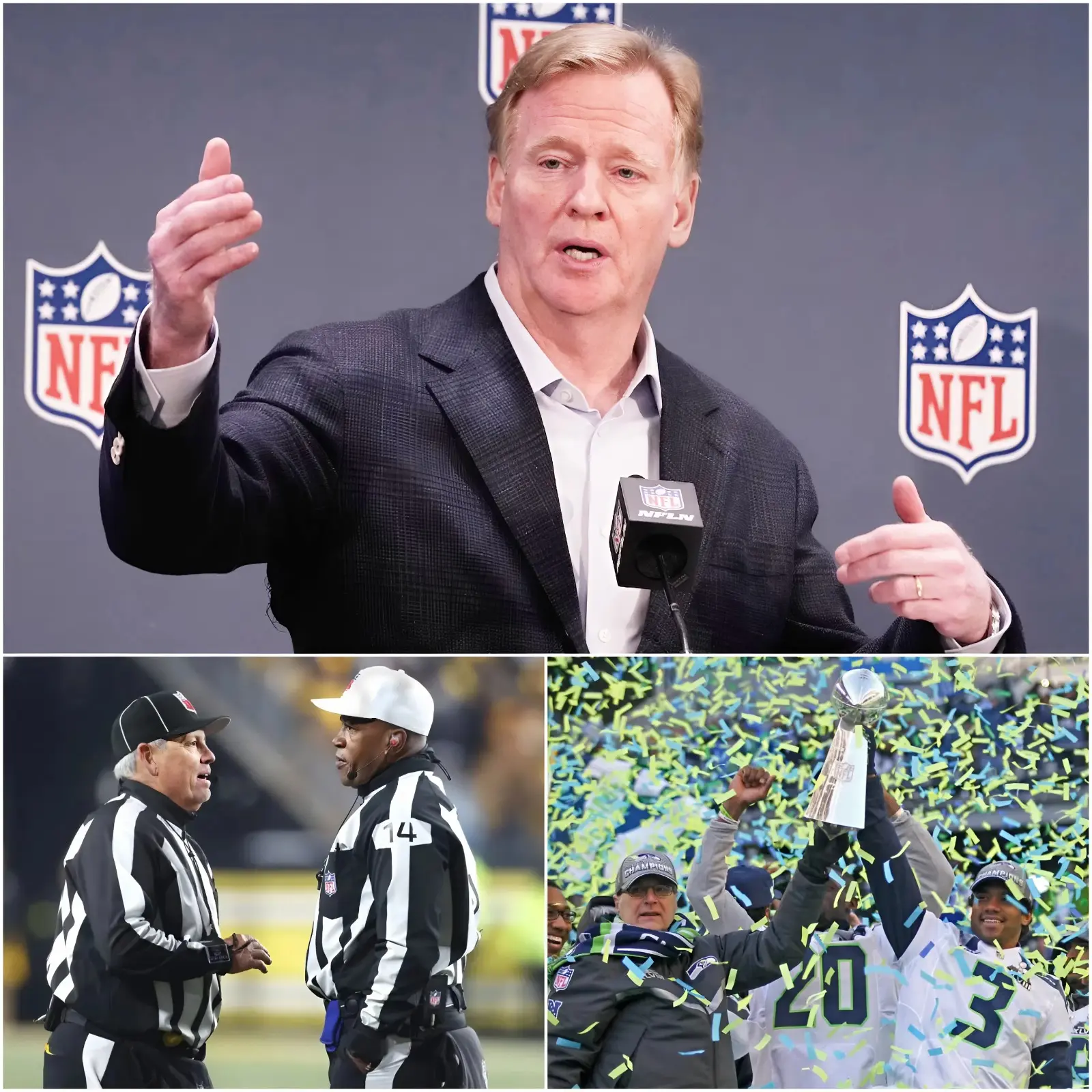 Cover Image for BREAKING NEWS: 2025 Super Bowl LX Results Canceled; All Umpires and Seattle Seahawks Head Coach Detained for Investigation Following America’s Most Shocking Scandal and the Biggest in NFL History.SEE FULL HERE 👇👇: