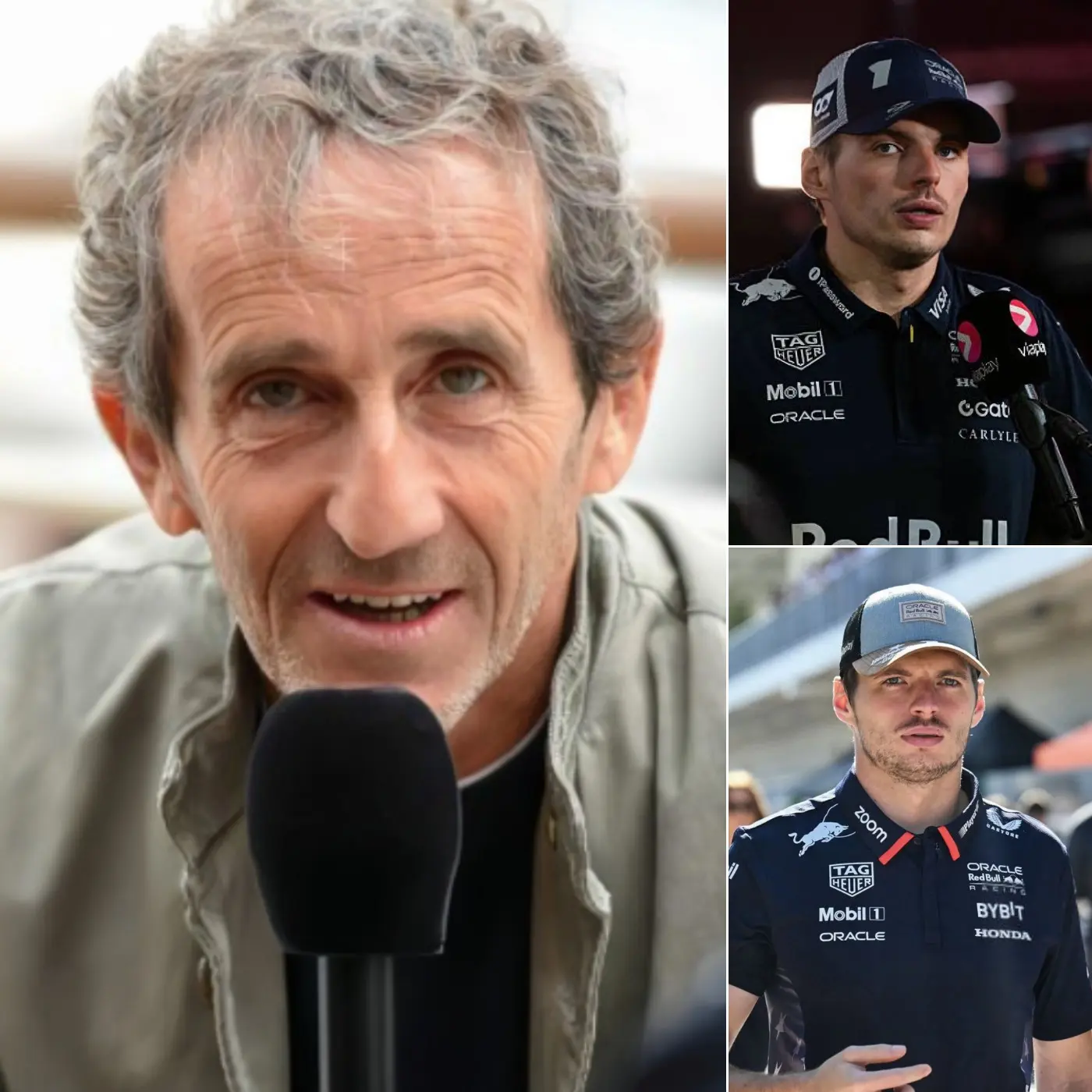 Cover Image for Legendary driver Alain Prost, deeply moved, posted a shocking statement in defense of Max Verstappen: “What they are doing to him is a real scandal and an insult to Formula 1. To me, Max Verstappen is currently the purest and most valuable talent Red Bull Racing has produced in decades.” Less than 10 minutes later, Verstappen, touched by the words of one of his idols, sent him a heartfelt 10-word comment, leaving Alain Prost with a proud smile…👇