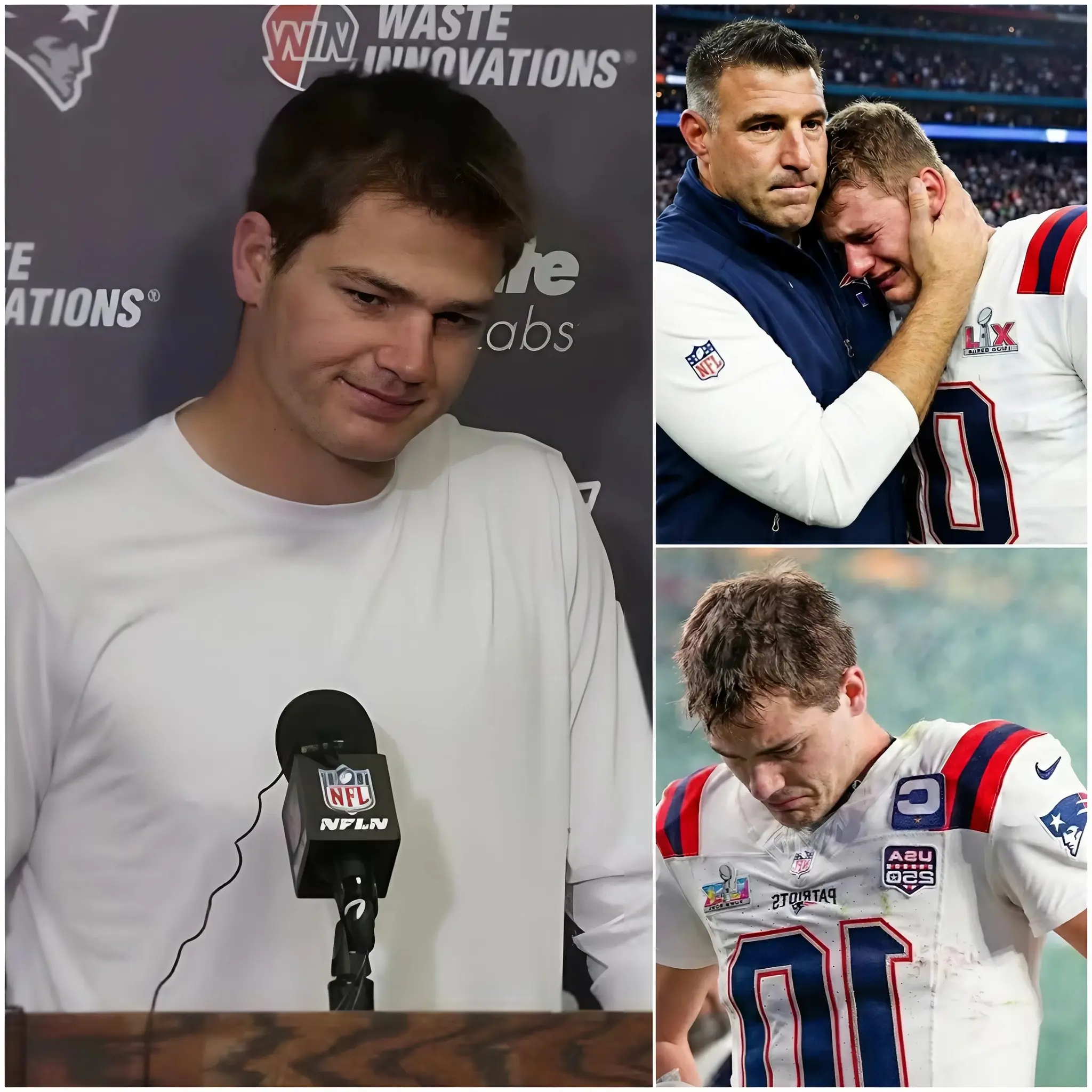 Cover Image for 💔 SAD NEWS: After the Super Bowl LX defeat, Drake Maye was hit hard by a wave of criticism questioning his talent and future with the Patriots. The young quarterback admitted he is going through an extremely difficult and serious mental period under intense public pressure. Sources say the backlash has deeply affected his confidence and personal life. Just days later, Maye reportedly made the most controversial decision of his career so far. A move that has left fans shocked, divided, and anxiously waiting for what comes next.