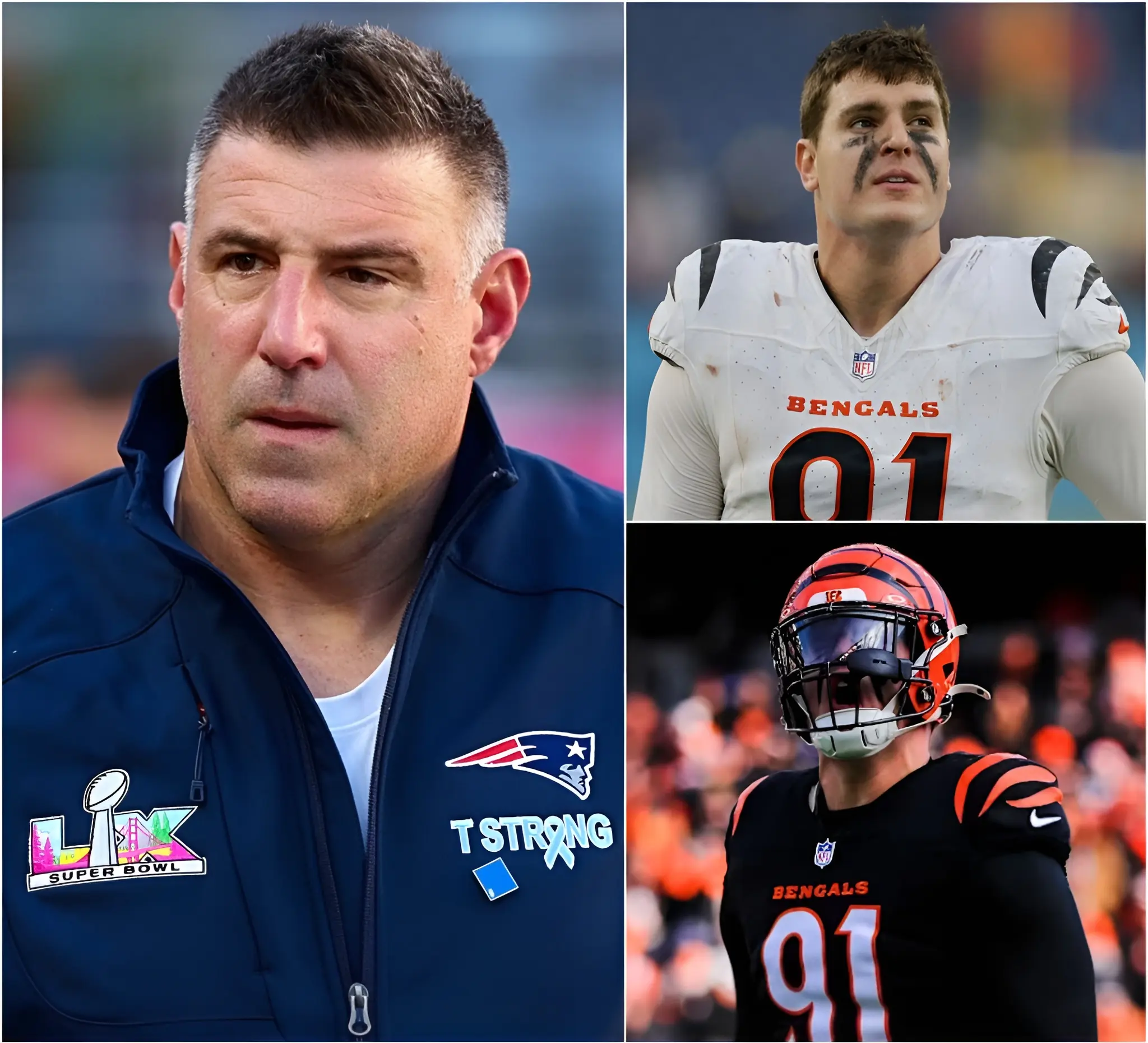 Cover Image for SHOCKING NEWS: The New England Patriots are reportedly eyeing Bengals star pass rusher Trey Hendrickson as a potential addition to their roster now that he’s headed for free agency after the season. Sources say New England has checked in with Cincinnati about trading for the prolific edge defender, though no deal is close and the cost remains a sticking point for the Patriots. Rumors of interest sparked excitement among Patriots fans, who see an elite pass rusher as a key piece for rebuilding after Super Bowl LX. If Hendrickson hits the open market, multiple teams including New England could make a strong push to sign him and transform their defensive front.