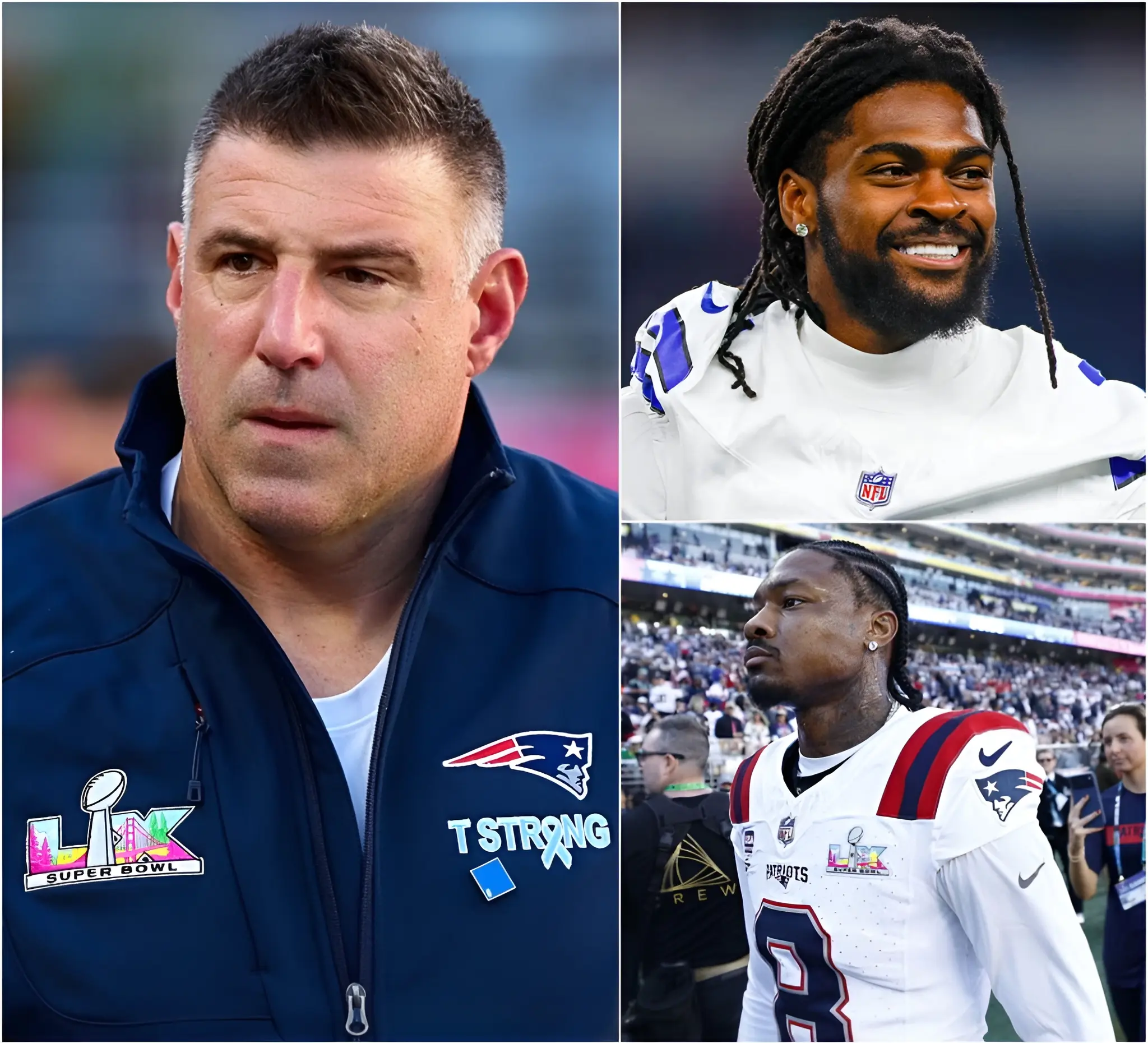 Cover Image for BREAKING NEWS: The New England Patriots are reportedly targeting cornerback Trevon Diggs in a bold move to reunite him with his brother, Stefon Diggs, in Foxborough. After a successful season that saw the Patriots reach the Super Bowl, head coach Mike Vrabel is said to be pushing for aggressive roster upgrades to take the final step toward a championship. Insiders believe Vrabel views Trevon as a game-changing defensive piece who could elevate the secondary to an elite level. The potential Diggs brothers reunion has already electrified fans, who are dreaming of highlight plays on both sides of the ball. If the deal materializes, it could become one of the most talked-about moves of the offseason.