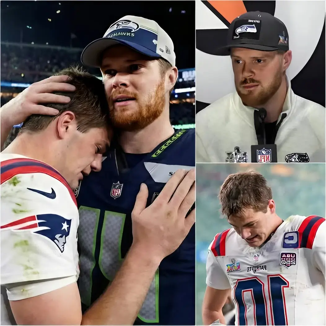Cover Image for LATEST NEWS: After receiving numerous requests from fans, Sam Darnold moved everyone by revealing a 47-second conversation he had with Drake Maye after Super Bowl LIX 2025 ended. What Drake Maye shared with Sam Darnold deeply touched fans â instead of criticism toward the young quarterback, there was empathy and understanding for the situation he is going through.See full details below đđ