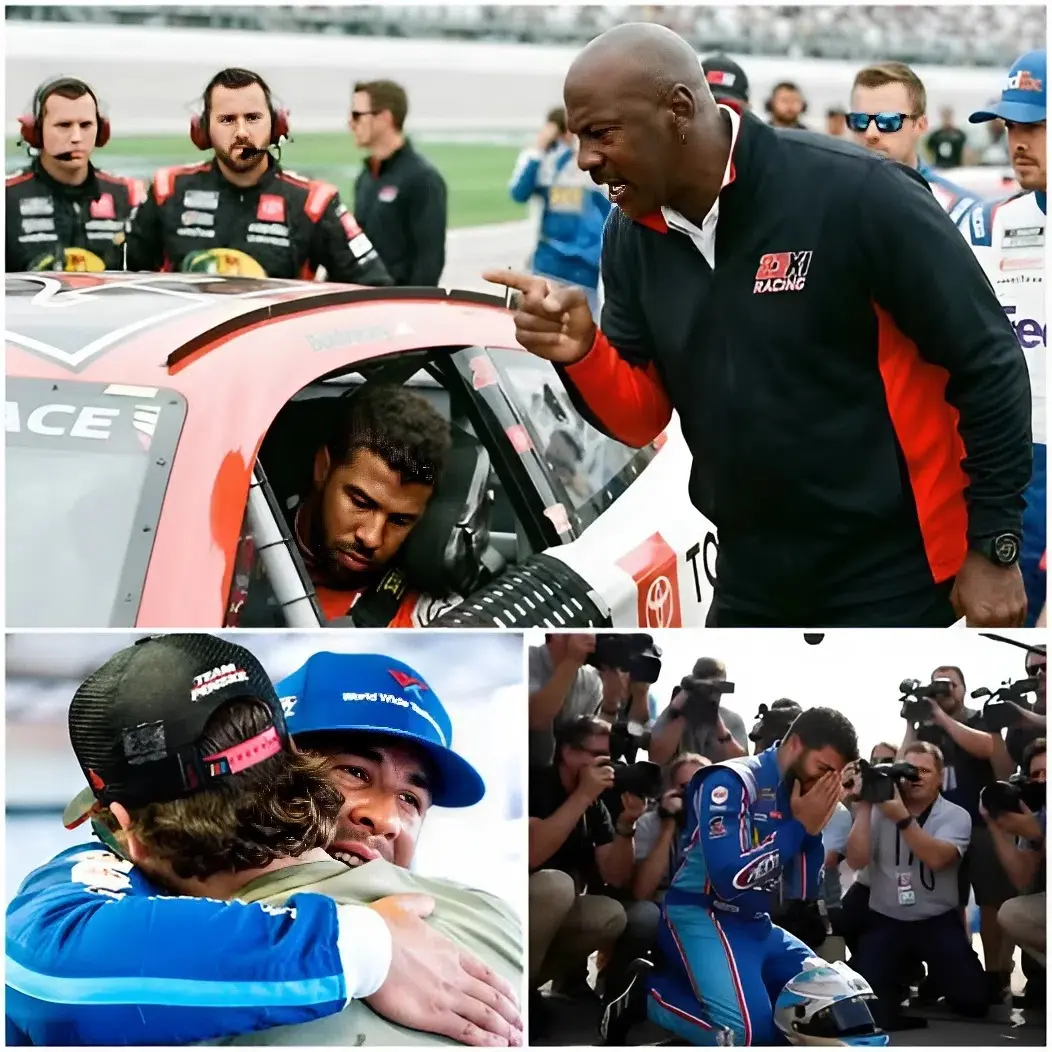 Cover Image for âThis isnât fair, Iâm leaving America,â Bubba Wallace said with visible sadness and concern during a live broadcast after being eliminated from the Daytona 500. Shortly afterward, Michael Jordan made an unexpected decision that stunned viewers and prompted Wallace to respond with just ten words.