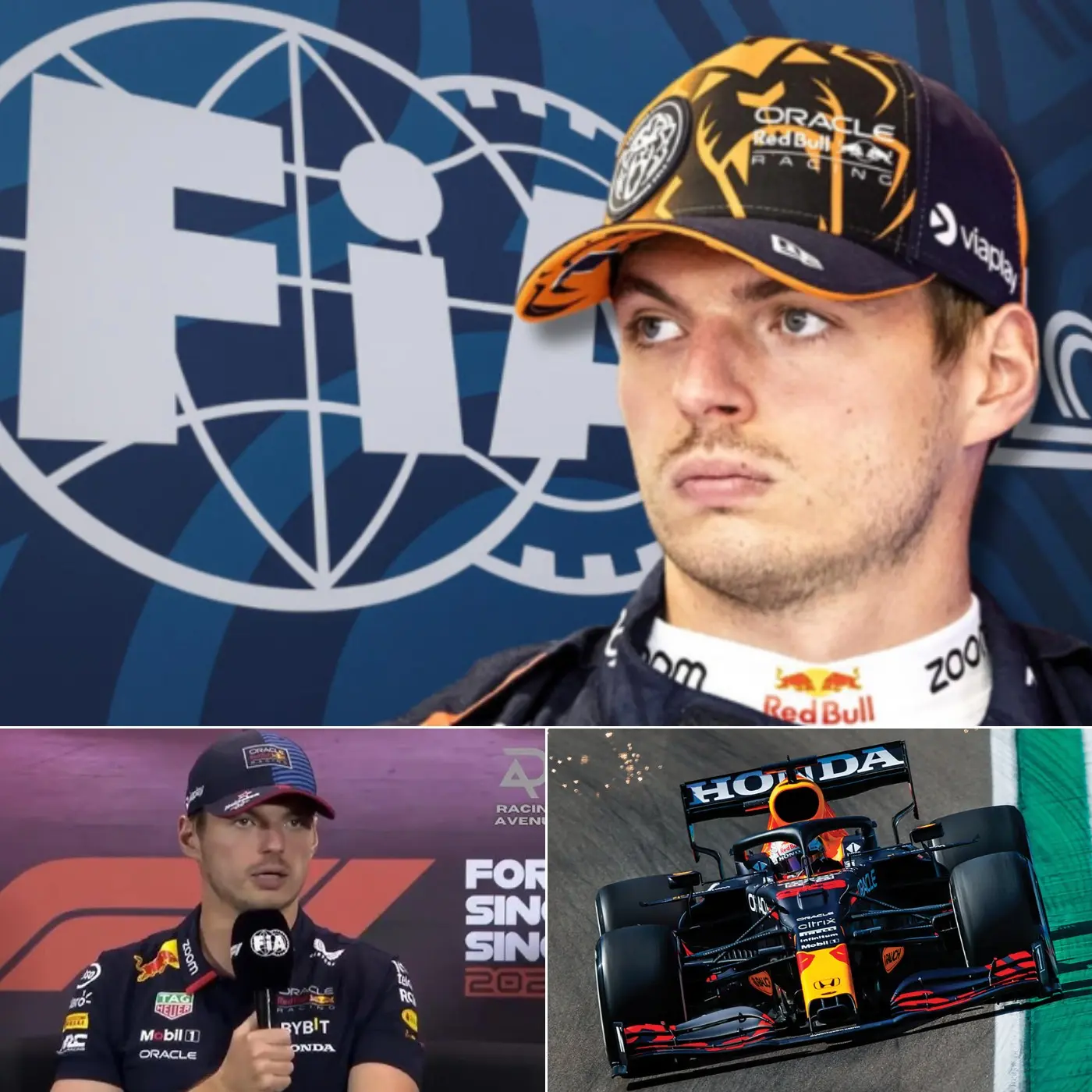 Cover Image for 🔥Max Verstappen’s threat leaves the FIA ​​speechless in Australia.