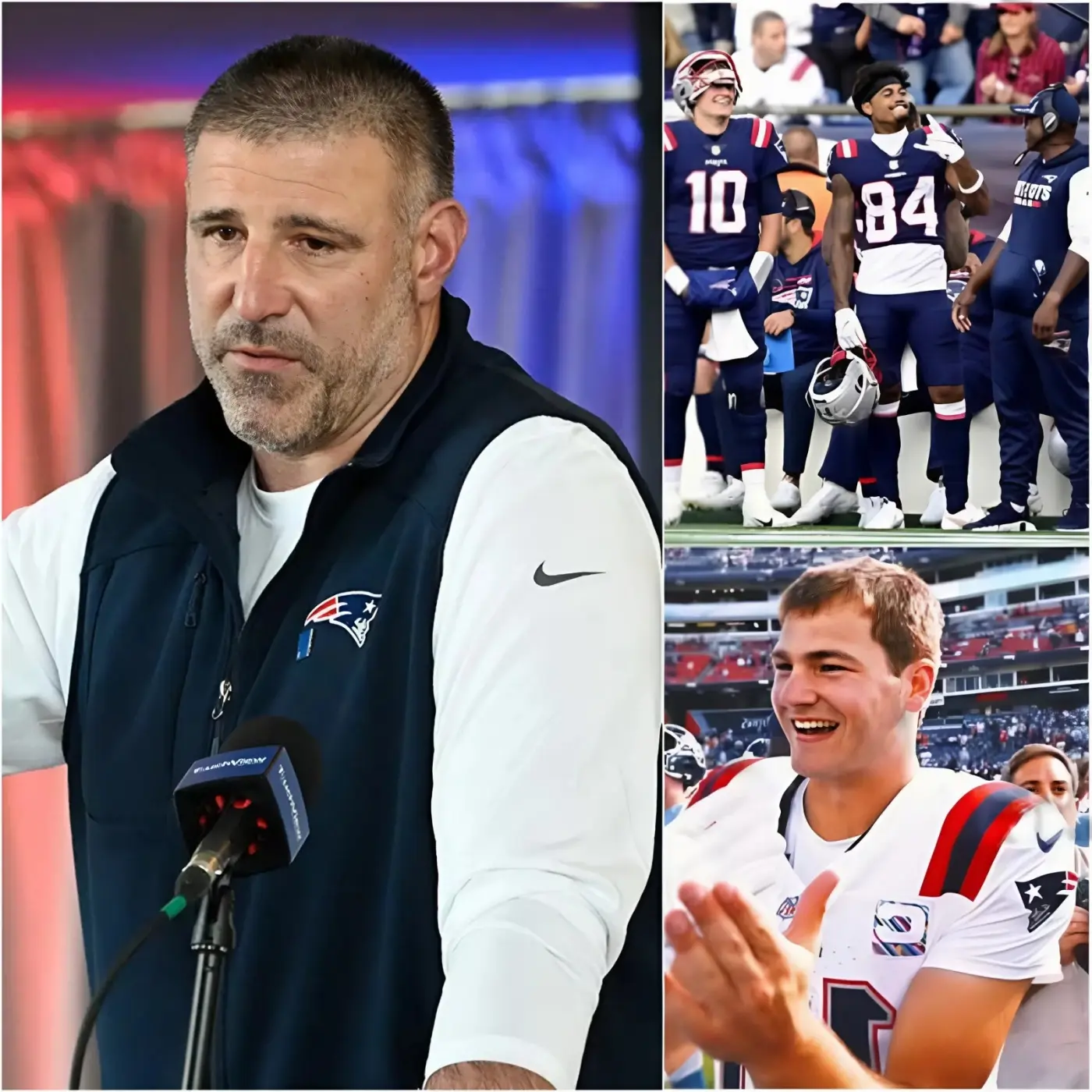 Cover Image for BREAKING NEWS: : Head coach Mike Vrabel unexpectedly announced that the entire team would be given three weeks of full-paid leave — no OTA training, no mandatory minicamp, nothing. Everyone would be participating in a team retreat at a private resort in Aspen, Colorado (the entire area had been booked, including accommodations for the players’ families), with all expenses covered by the team. “This isn’t just any ordinary vacation — it’s a reward for physical and mental recovery after the phenomenal year we’ve just had, before heading back to hunt for Super Bowl LX1!” The meeting room fell silent for a few seconds… then erupted in thunderous cheers and applause. Several players, including Drake Maye and Christian Gonzalez, jumped up, hugged each other, and even cried in surprise. But the drama didn’t end there. Vrabel continued: “And to celebrate, I have a special gift for each member of the team — not a Rolex, not a car, but something more meaningful than a championship ring…”