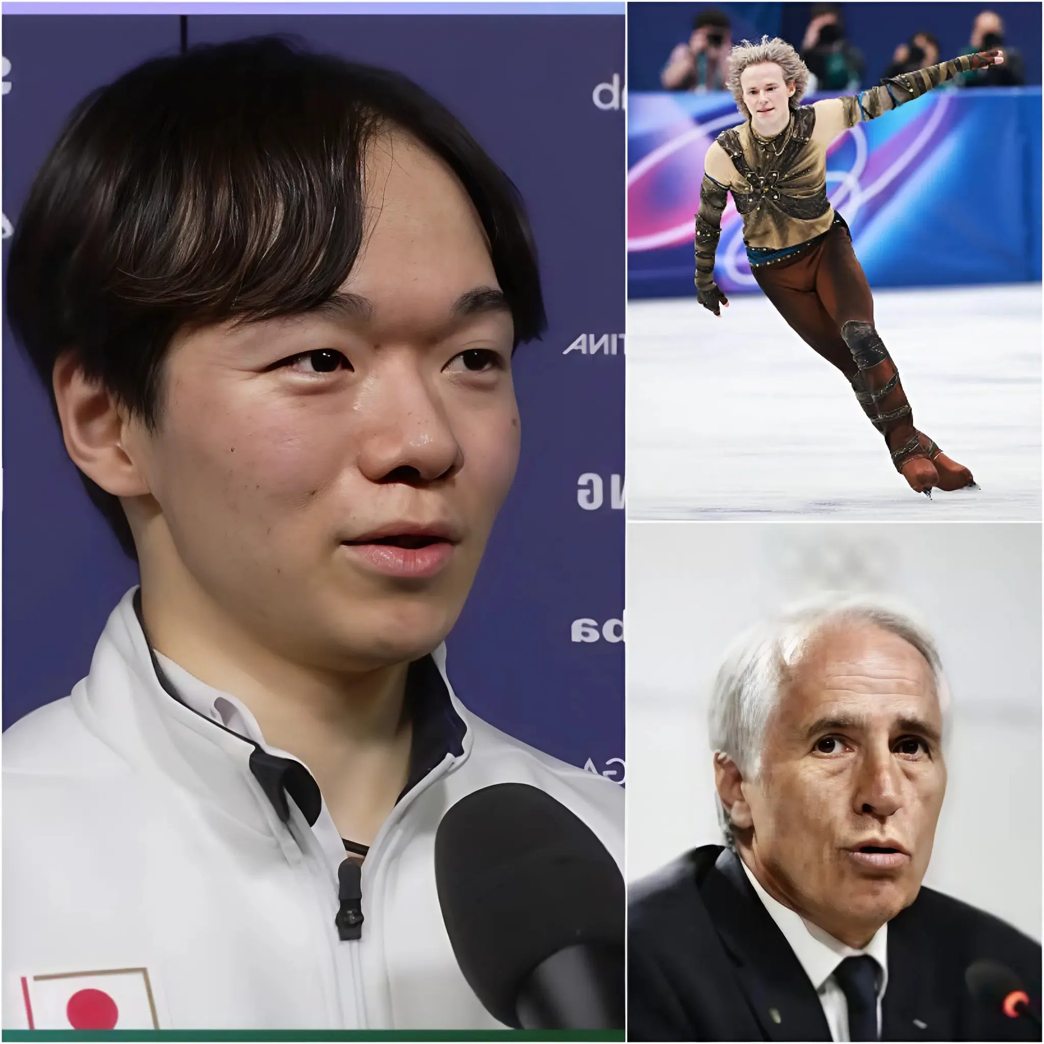 Cover Image for 🚨 “HE CHEATED!” Just after Japan’s defeat against the United States in the team figure skating event at the 2026 Winter Olympics, Yuma Kagiyama, the silver medalist, with his face flushed with anger, pointed at Ilia Malinin and loudly accused the American star of deliberately recreating a jump banned for half a century, calling for the Olympic Committee and organizers to launch an immediate investigation. Only 5 minutes later, in front of dozens of cameras, Giovanni Malagò slowly lifted his head, a cold and icy smile on his face, and uttered exactly 15 words as sharp as knives. The entire stadium erupted into chaos, while Yuma Kagiyama stood motionless, his face drained of color, in front of millions of sports fans watching him from all over Italy…