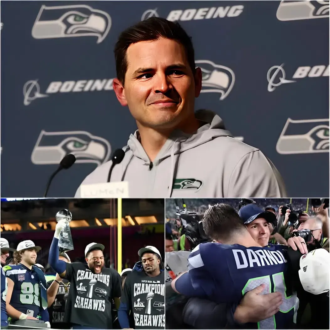 Cover Image for 🥲”WE WILL MISS HIM DEARLY – Head coach Mike Macdonald was deeply emotional and struggled to hold back tears as he revealed the first three players who will be leaving the team following their historic win in Super Bowl LX. He shared that these pivotal figures, who were instrumental in leading the Seahawks to the championship, will soon no longer be part of the blue-green squad. ‘Please understand, these decisions are incredibly tough, even with all the joy we’re feeling right now,’ he explained.”