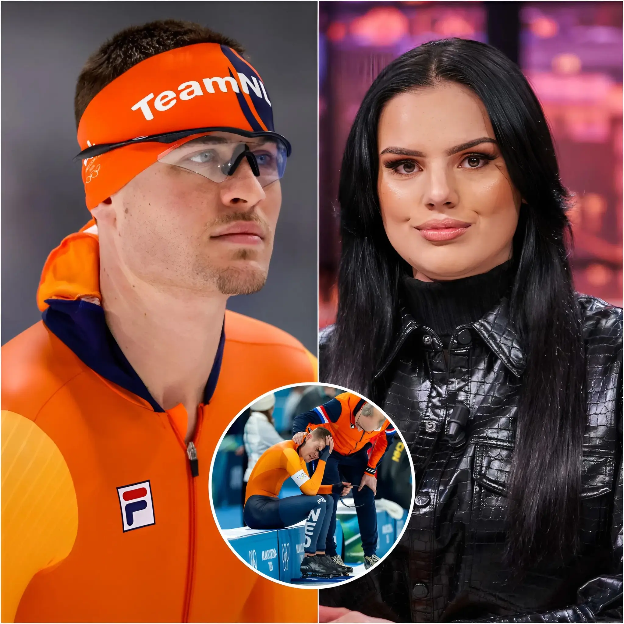 Cover Image for “WIE DENK JE WEL DAT JE BENT? Je bent niets meer dan een gefaalde schaatser die niet eens de top vijf haalt! Nederland trots maken lukt je niet eens, wat heb je dan eigenlijk te bieden? Je betekent helemaal niets voor de maatschappij. Volledig waardeloos.” De harde woorden van Famke Louise veroorzaakten grote opschudding in de Nederlandse entertainmentwereld en ontketenden een onverwachte mediastorm. Slechts enkele ogenblikken later nam Joep Wennemars het woord. Hij pakte de microfoon, keek recht in de camera en sprak slechts 12 ijzige, messcherpe woorden uit die de hele wereld deden verstillen. Die ene korte zin liet Famke Louise lijkbleek achter; ze barstte in tranen uit, kon geen woord meer uitbrengen en verliet het podium in een ongemakkelijke, pijnlijke stilte