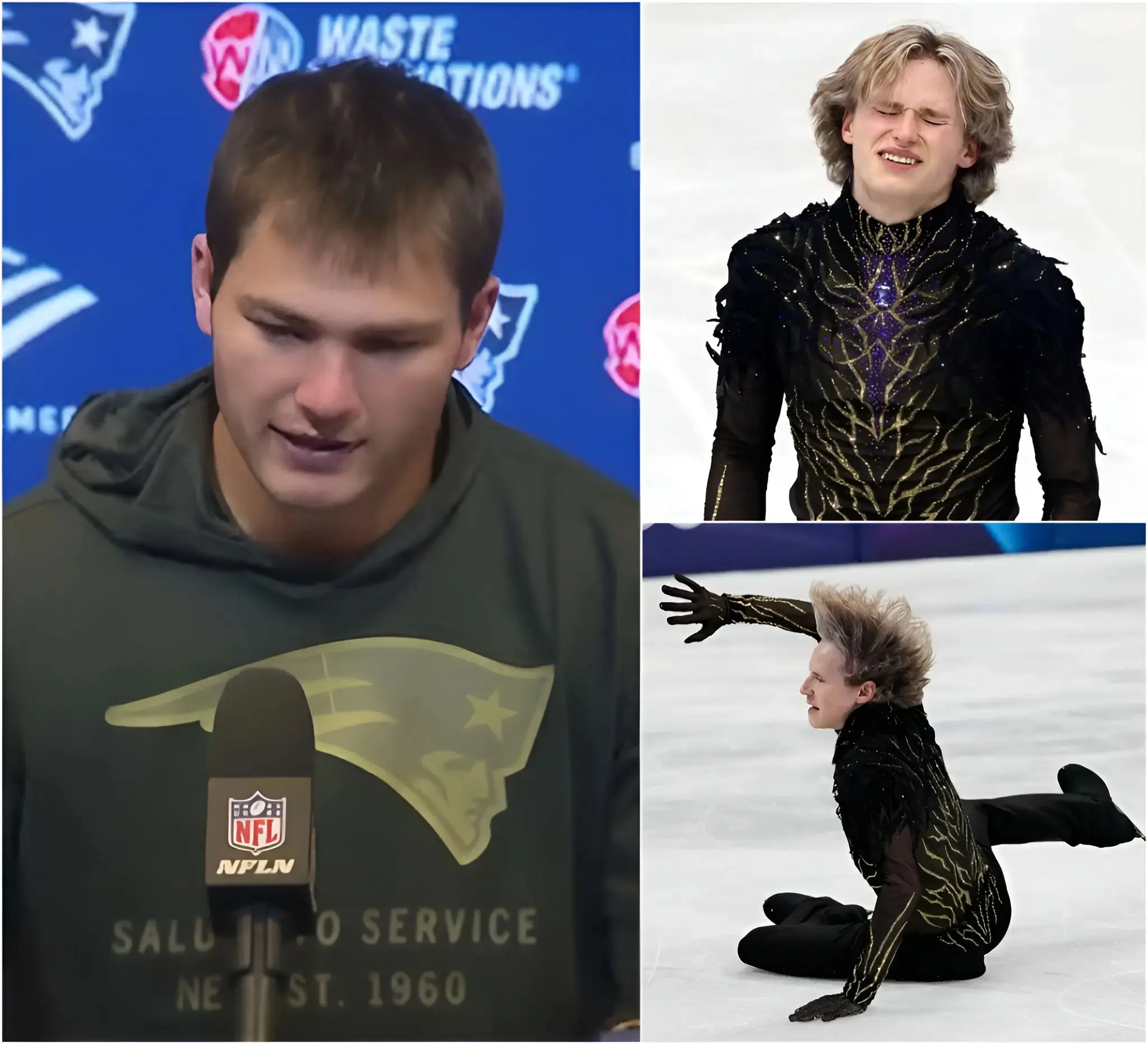 Cover Image for đš SHOCKING NEWS: Drake Maye, the rising NFL quarterback, has just sent a powerful message of admiration to Ilia Malinin after his Olympic setback, declaring that even when the moment does not go your way, your spirit and resilience still shine brighter than the result. He shared that watching Malinin compete, he could feel the determination and heart poured into every movement regardless of the outcome, emphasizing that defeat does not define a personâwhat truly defines them is the courage to rise after every fall and keep pushing forward. Maye added that Malinin inspires not only athletes but anyone who believes in fighting until the very end, expressing absolute confidence that he will return stronger than ever and carve his name into history once again. Moments later, Ilia Malinin responded with just 10 words, a reply so powerful and unexpected that it left the entire sports world breathless.