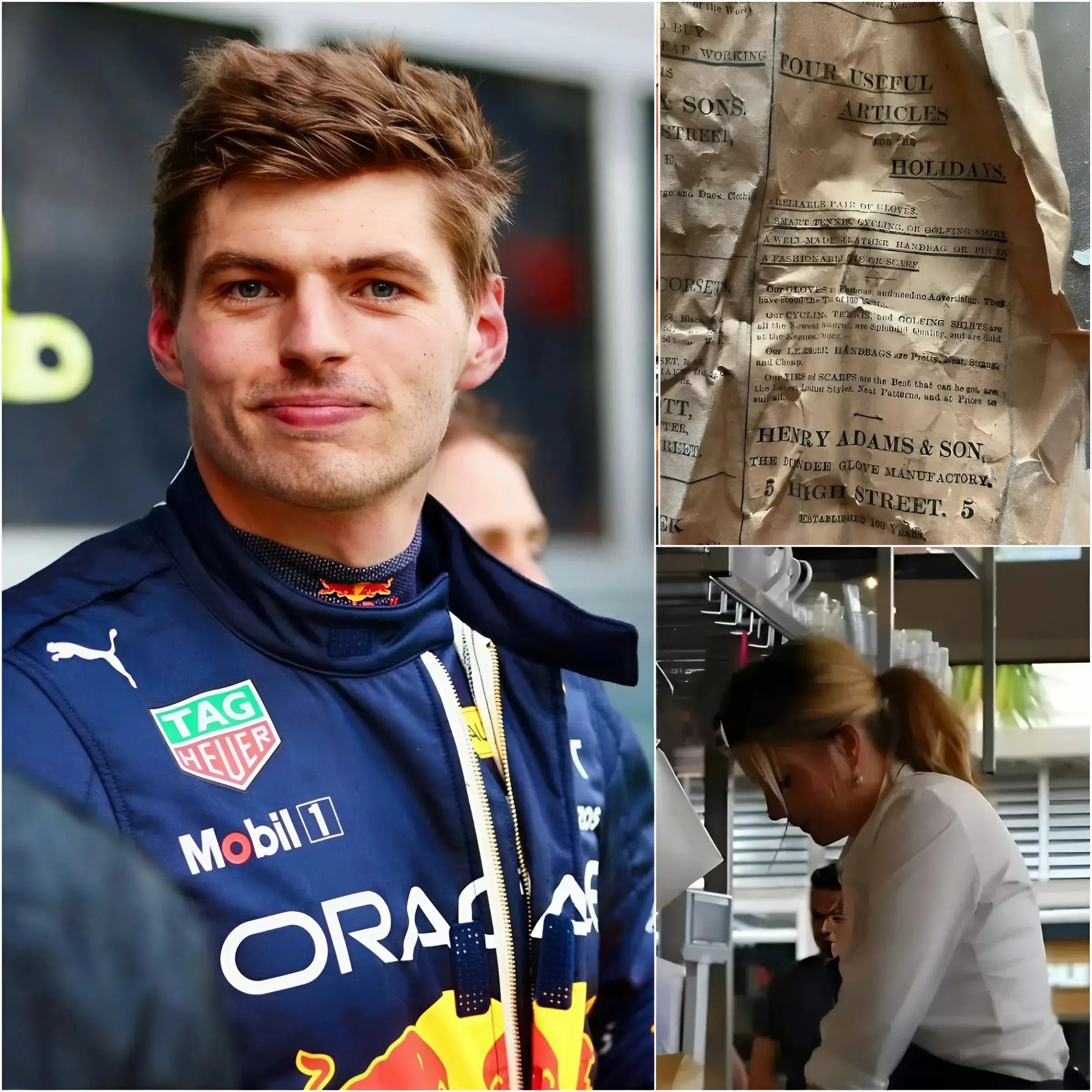 Cover Image for ⨠Sera, een 22-jarige serveerster, had absoluut geen idee dat de stille man die zij bediende in werkelijkheid Max Verstappen was, de beroemde Formule 1-wereldkampioen. Rustig aan tafel gezeten at Verstappen eenvoudig, zonder aandacht te trekken, ver weg van de schijnwerpers en elke vorm van roem. Terwijl hij zich klaarmaakte om te vertrekken, legde hij een netjes opgevouwen briefje op de tafel, vergezeld van een vriendelijke glimlach. Toen Lily het briefje opende, barstte ze in tranen uit. Dat moment markeerde het begin van een compleet nieuw hoofdstuk in haar levenâŚ. đĽ