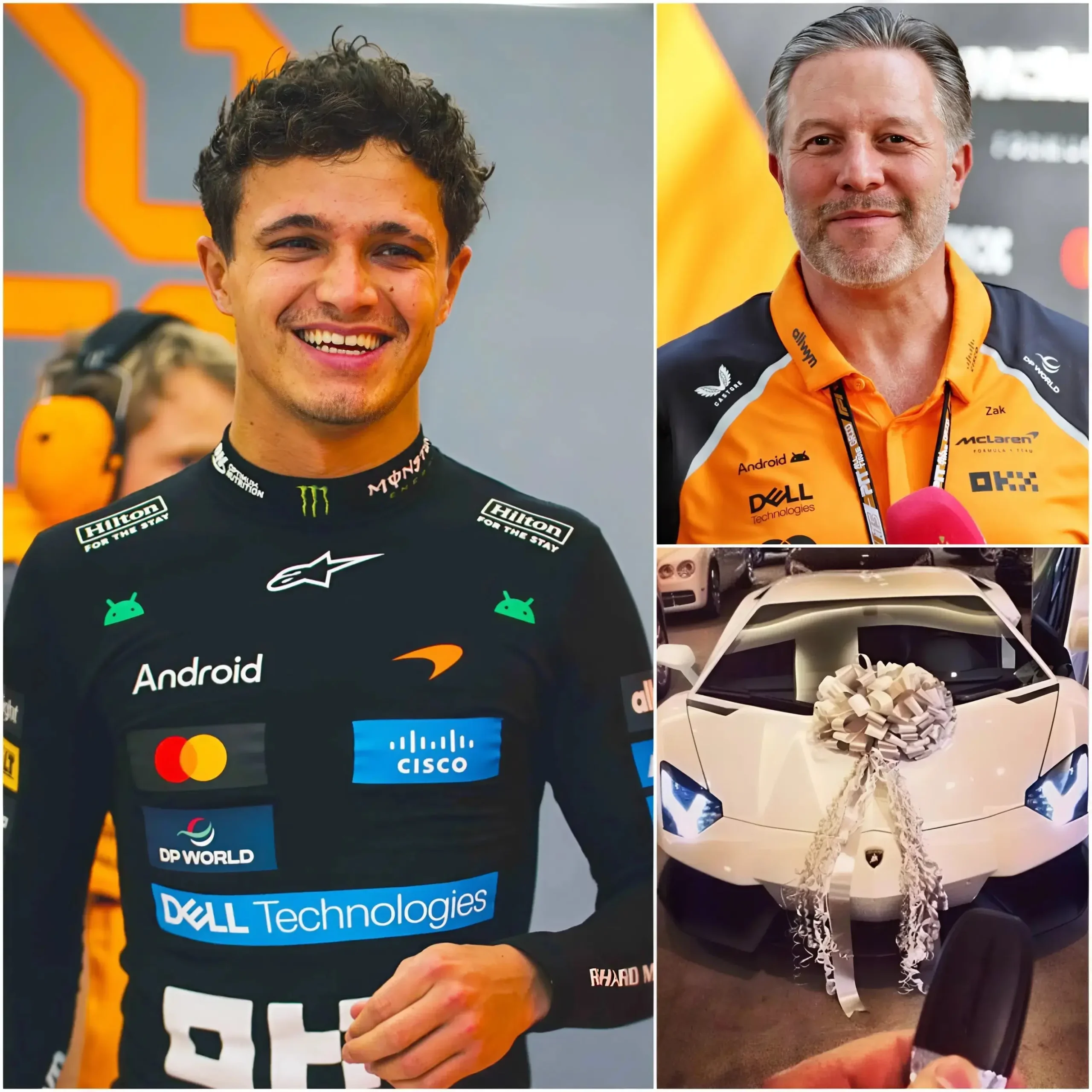 Cover Image for GOED NIEUWS â¤ď¸ De Britse ster Lando Norris heeft iedereen opnieuw verrast, niet alleen met zijn talent op het circuit, maar ook met zijn vrijgevigheid. Nadat de CEO van McLaren zijn vooruitgang had erkend, overhandigde hij hem een ââluxe Lamborghini, in de hoop hem nog vele jaren aan het team te binden. Norris nam echter een onverwachte beslissing: hij weigerde het cadeau direct en kondigde aan dat hij de volledige waarde van de auto zou doneren aan een fonds dat kansarme kinderen ondersteunt. âIk heb te veel kinderen honger zien lijden. Die realiteit breekt mijn hart. Ik wil dat dit geld hen helpt een beter leven te krijgenâ, zei hij geĂŤmotioneerd. En hij deed zelfs meer dan dat: de coureur bereidt ook een betekenisvol cadeau voor kinderen in zijn eigen buurt voor, een gebaar dat een blijvende indruk van hoop achterlaat. đ