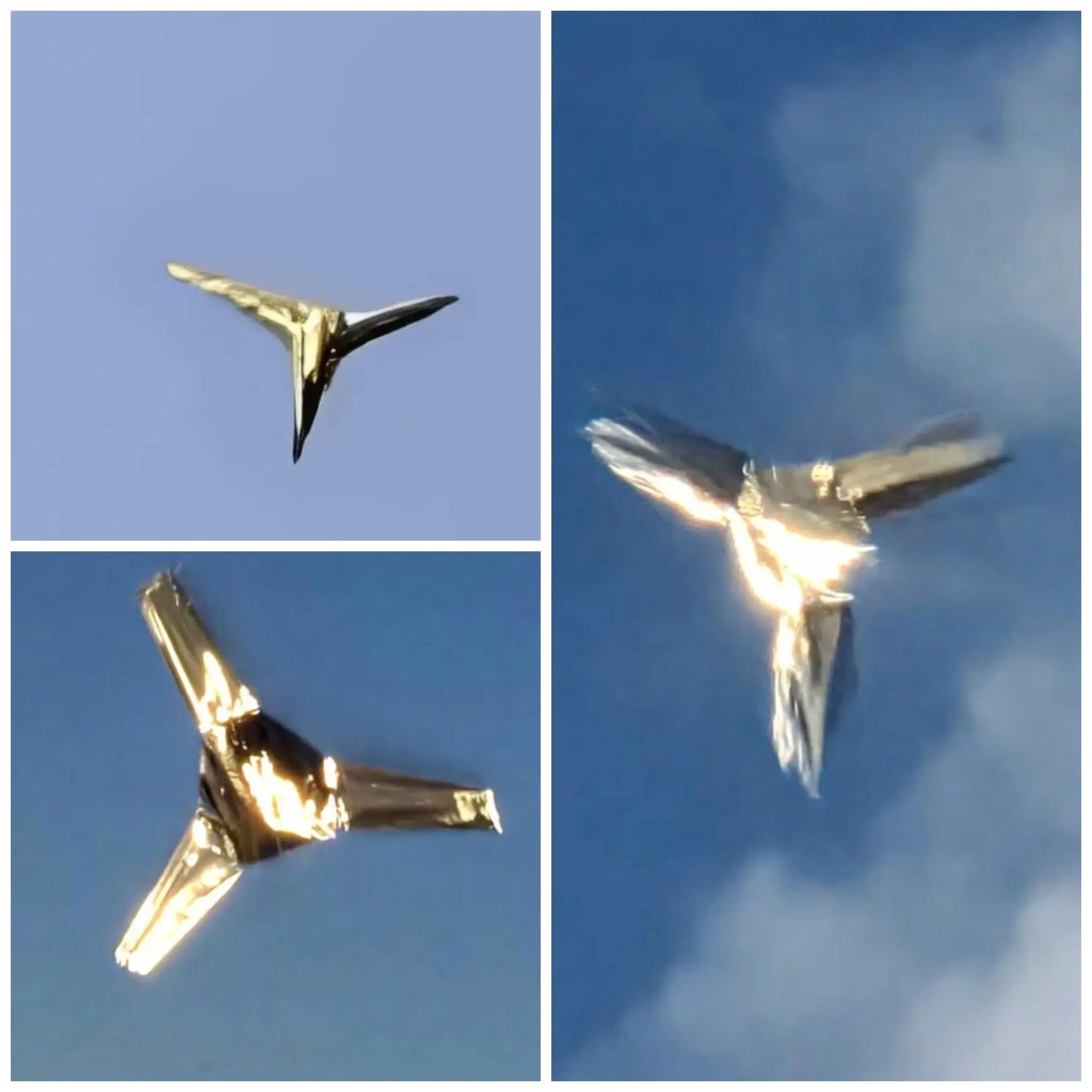 Cover Image for Un oggetto volante a forma di boomerang con tre punte, catturato in Colombia, scatena inquietanti teorie sulla tecnologia in grado di piegare lo spazio e il tempo.