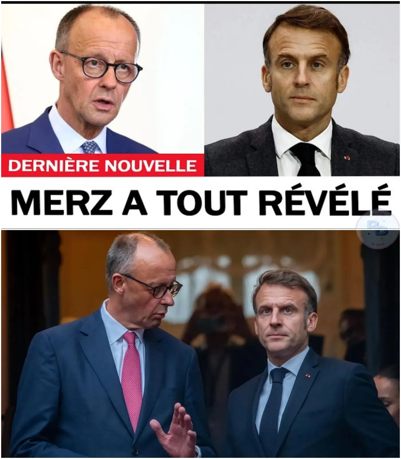 Cover Image for Le séisme d’Anvers : Friedrich Merz acte la « mort cérébrale » du couple franco-allemand et isole Macron — 3482 milliards d’euros de dette et un président totalement isolé. Le verdict de l’Allemagne est tombé : Berlin ne paiera plus pour les échecs de Paris. Entre mépris affiché et alliances secrètes avec Rome, Friedrich Merz vient de porter le coup de grâce à l’ambition européenne d’un Emmanuel Macron affaibli. Sommes-nous témoins de la fin de l’influence française en Europe ? Analyse choc d’un basculement historique à lire immédiatement dans les commentaires.