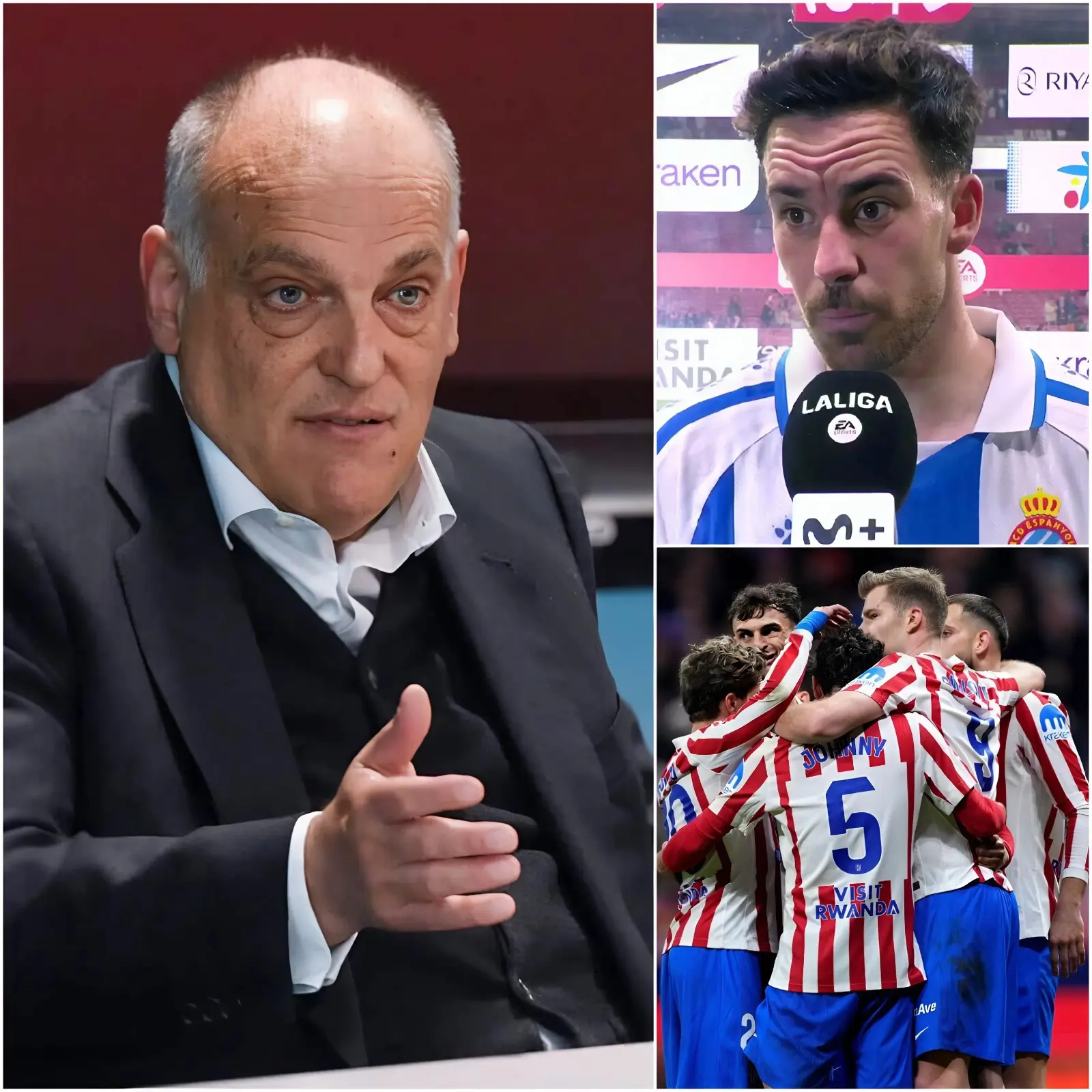 Cover Image for NOTICIA CALIENTE (ACTUALIZACIÓN): Hace aproximadamente 30 minutos, algunos aficionados del Espanyol han exigido a LaLiga y a la RFEF que reviertan el resultado del partido entre el Atlético de Madrid y el Espanyol (Atlético ganó 4-2), recolectando miles de firmas y reclamando una acción inmediata por parte de los organizadores. Afirman que la derrota de los Periquitos se debió completamente a las decisiones arbitrales e incluso acusan al Atlético de beneficiarse de jugadas sesgadas. Sin embargo, el último dictamen de LaLiga ha dejado todas estas acusaciones en ridículo y ha hecho que muchos se arrepientan de haberlas lanzado…