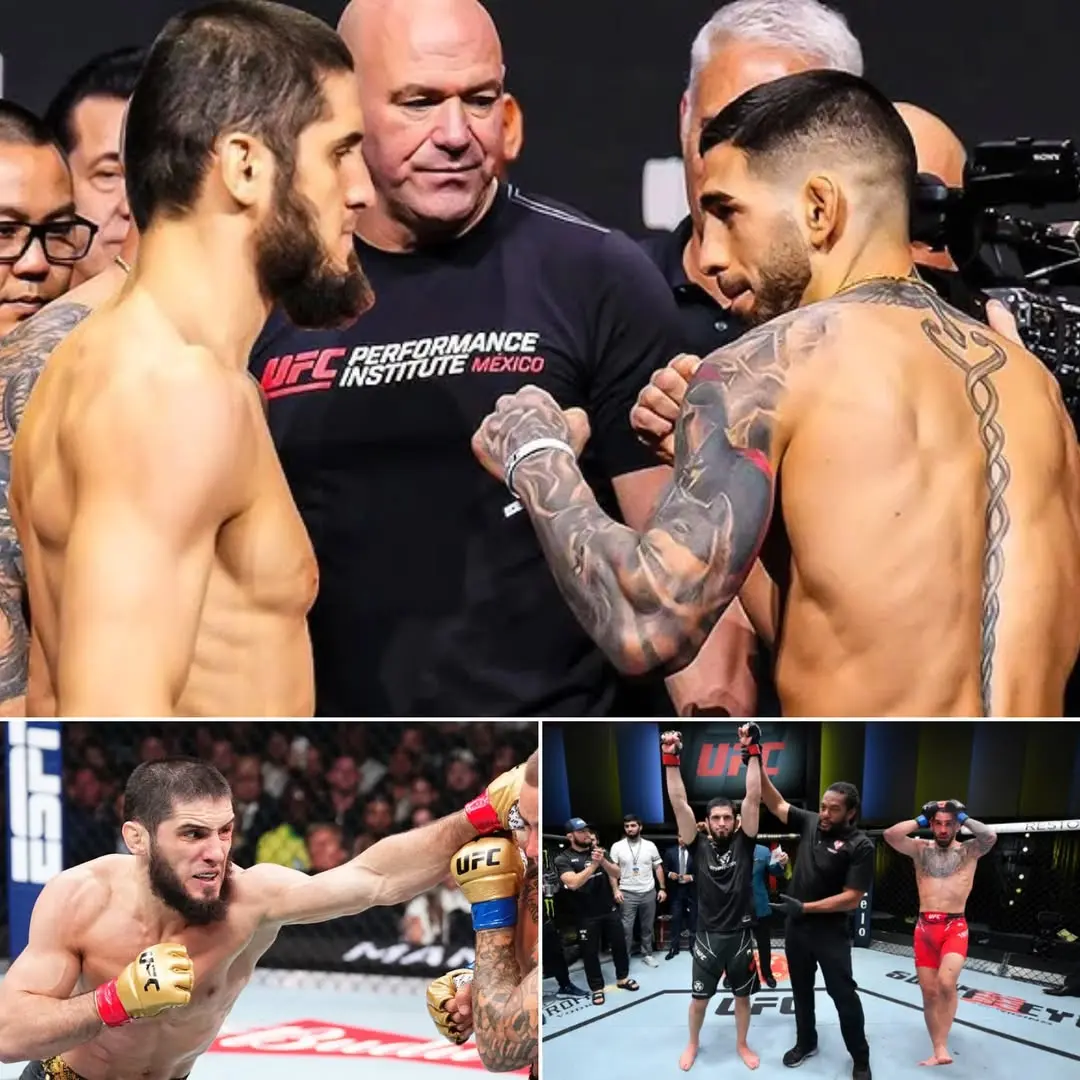 Cover Image for “An Empire Built on Hype Crumbles in an Instant!” — Islam Makhachev Sends Ilia Topuria Tumbling from the Throne