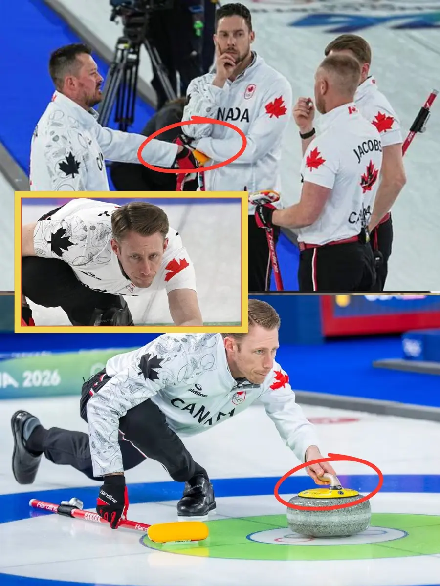 Cover Image for Olympic Curling Final Paused After Close-Up Footage Highlights Detail on Marc Kennedy’s Hand — Canada’s Gold Medal Status Placed Under Review… 👇👇