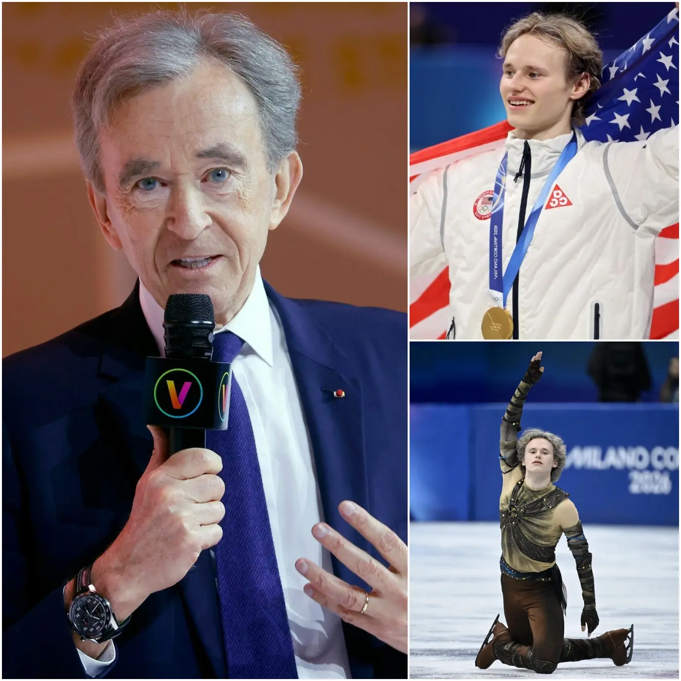 Cover Image for đš EILMELDUNG â MilliardĂ€r Bernard Arnault hat offiziell angekĂŒndigt, sĂ€mtliche Kosten fĂŒr Training, AusrĂŒstung und alle weiteren notwendigen Dinge fĂŒr Ilia Malinin zu ĂŒbernehmen, nachdem der Athlet trotz des verpassten Olympiasiegs eine herausragende Leistung vollbracht hat. Diese Performance schrieb nicht nur Geschichte bei den Olympischen Winterspielen, sondern riss auch Millionen von Fans zu Standing Ovations hin. âDies ist ein beispielloser Moment in der Geschichte des modernen Sportsâ, sagte er sichtlich bewegt. Der bewegendste Moment kam jedoch, als Bernard Arnault den wahren Wert dieser UnterstĂŒtzung offenbarte: Ein einfacher, handgeschriebener Brief, den er als âGeste der Dankbarkeitâ bezeichnete, rĂŒhrte ihn zu TrĂ€nen. Dieser Brief enthĂŒllte eine lange verborgene Geschichte â eine Geschichte von Opferbereitschaft, Entbehrungen und im Stillen gehegten TrĂ€umen â, die eine ganze Nation tief bewegte und die Herzen von Millionen leidenschaftlicher Fans berĂŒhrte⊠đ