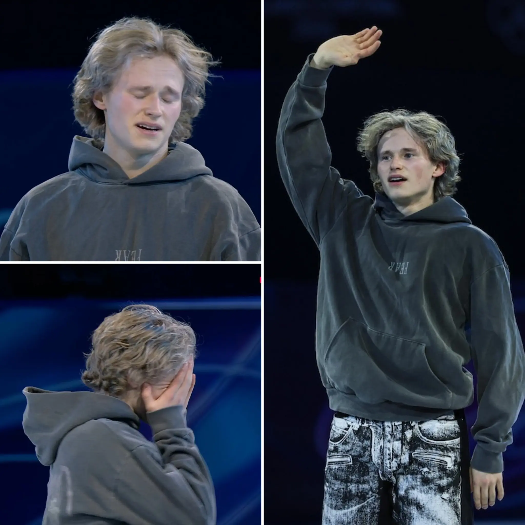 Cover Image for Er hat das Eis bezwungen. Frisch nach seinem Olympiasieg verriet Ilia Malinin, dass er vor seiner Abreise von den Olympischen Winterspielen 2026 eher nach Ruhe und Geborgenheit als nach Feiern sucht. Ilia Malinin ĂŒberraschte seine Fans mit dem EingestĂ€ndnis, dass sein gröĂtes Ziel vor dem Abschied aus Mailand nicht ein weiterer Auftritt im Rampenlicht ist⊠Seht selbst!