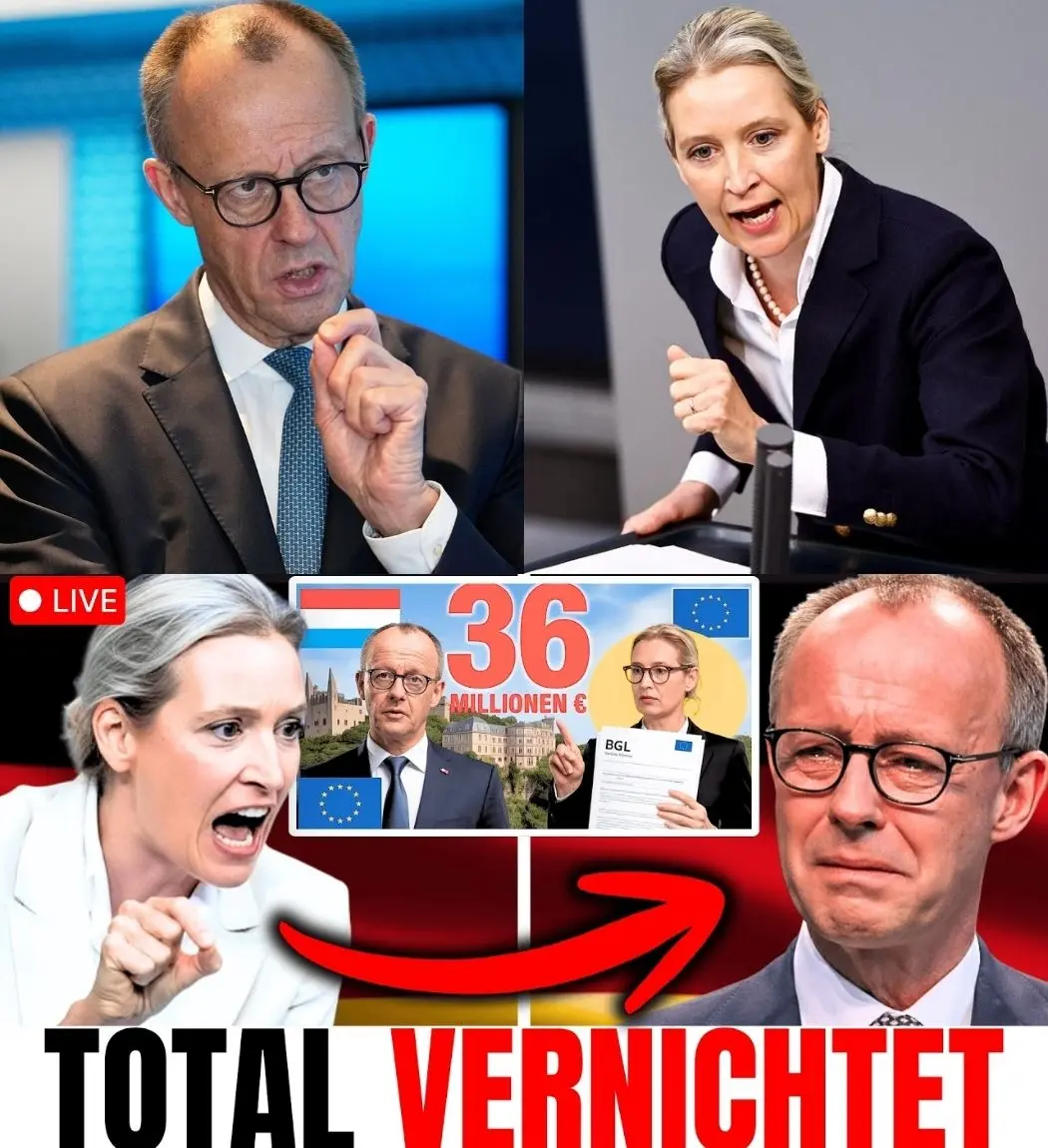 Cover Image for BOMBE ODER BL0SSES GERĂCHT? đ„ Neue EnthĂŒllungen sorgen fĂŒr Wirbel um Friedrich Merz: 36 Millionen Euro sollen in Luxemburg geparkt sein â und nur 88 Sekunden nach einer brisanten Anfrage geraten angebliche Transfers im GroĂherzogtum ins Rampenlicht. Was steckt wirklich hinter diesen Zahlen? Handelt es sich um legale Finanzstrukturen eines Top-Managers mit internationalem Hintergrund â oder um ein Konstrukt, das nun politische Sprengkraft entwickelt? Kritiker sprechen von âLuxemburg-Verbindungenâ, UnterstĂŒtzer von einer aufgebauschten Debatte ohne Substanz. Doch warum tauchen diese Details genau jetzt auf? Wer profitiert von der Veröffentlichung â und welche Dokumente sorgen plötzlich fĂŒr so viel NervositĂ€t in Berlin? Ist das der Beginn einer gröĂeren Finanzdiskussion ĂŒber Transparenz bei Spitzenpolitikern oder nur ein mediales Strohfeuer mit kalkulierter Empörung? Die HintergrĂŒnde wirken komplex, die Fragen werden lauter â und die Antworten könnten weitreichende Folgen haben. Zufall, Strategie oder politisches KalkĂŒl? Alle Details im Kommentar