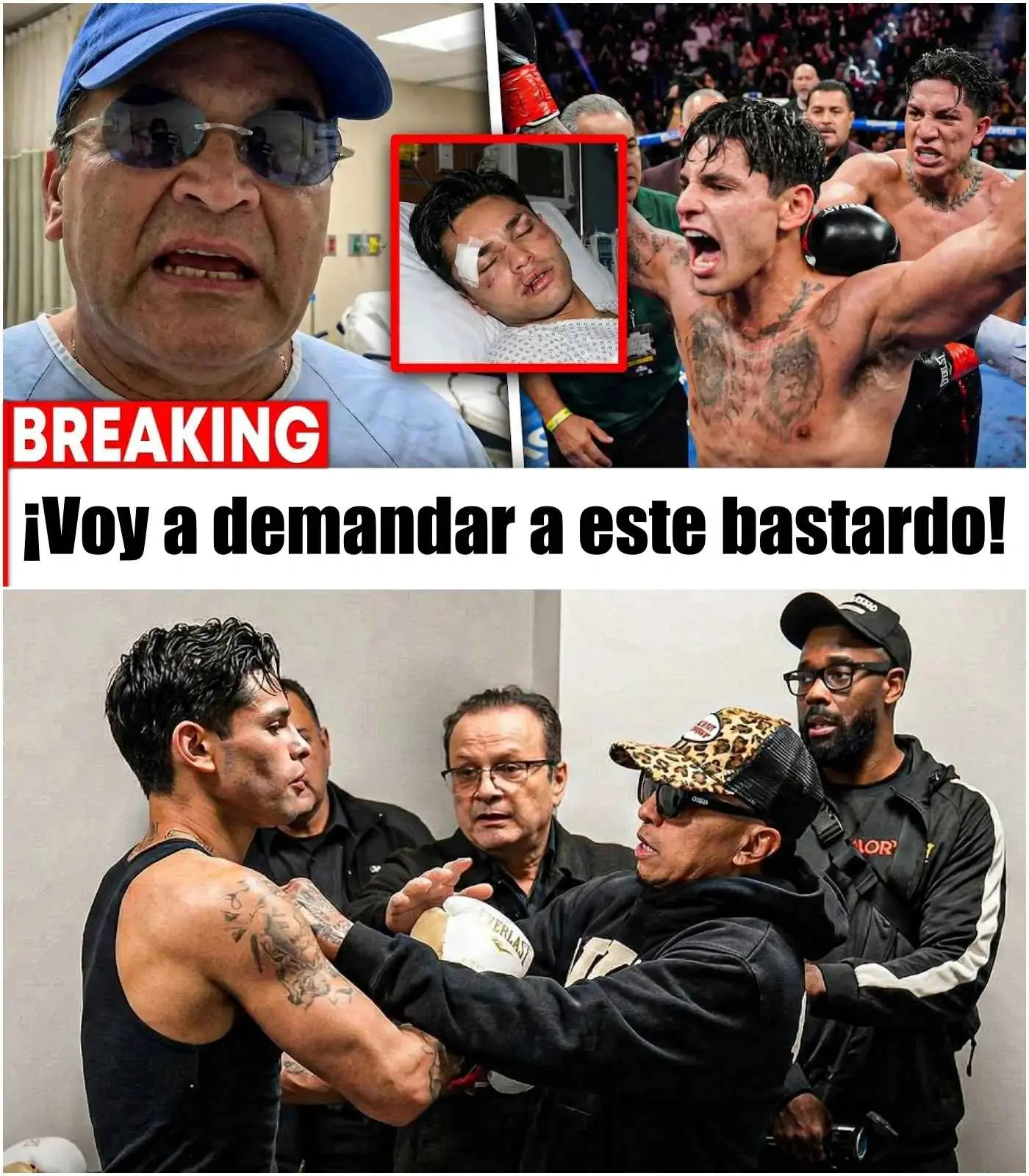 Cover Image for đ±ĂLTIMA HORA: ÂĄRyan GarcĂa en estado grave tras el ataque de Mario Barrios!