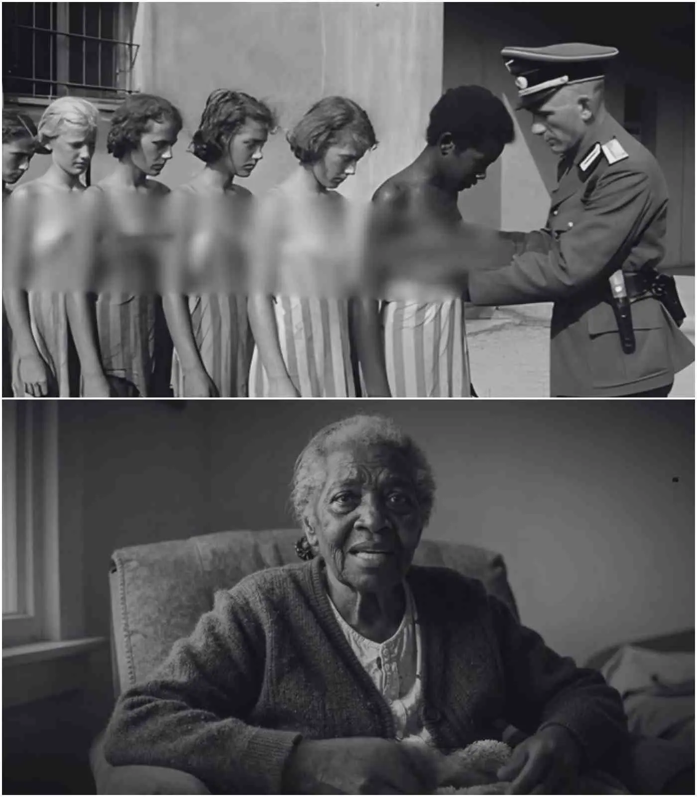 Cover Image for 🚨😱« Vieni con me », disse il soldato tedesco dopo aver « esaminato » delle giovani deportate affamate…. UH