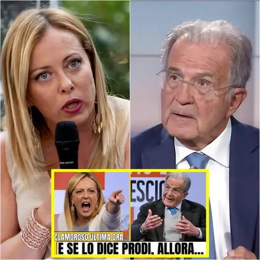 Cover Image for 🚨😱Romano Prodi SPARA GROSSA, Giorgia Meloni lo INCASTRA e lo UMILIA, Prodi si innervosisce
