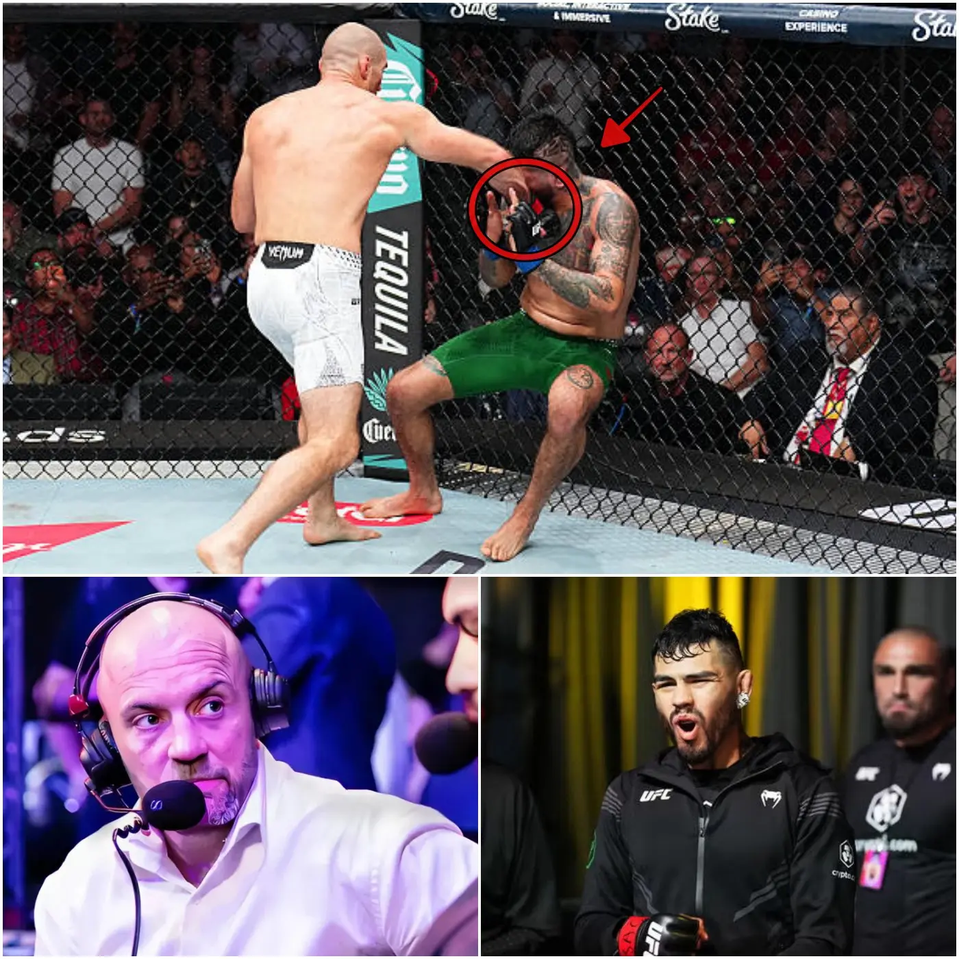 Cover Image for “THEY CHEATED — AND I CAN PROVE IT!” The coach of Anthony Hernandez has presented what he claims is evidence accusing Sean Strickland of using illegal strikes during the fight, calling on Dana White to launch an immediate investigation. Just ten minutes later, Strickland calmly lifted his head, flashed a defiant smile, and delivered a nine-word response that left Hernandez’s coach utterly speechless.