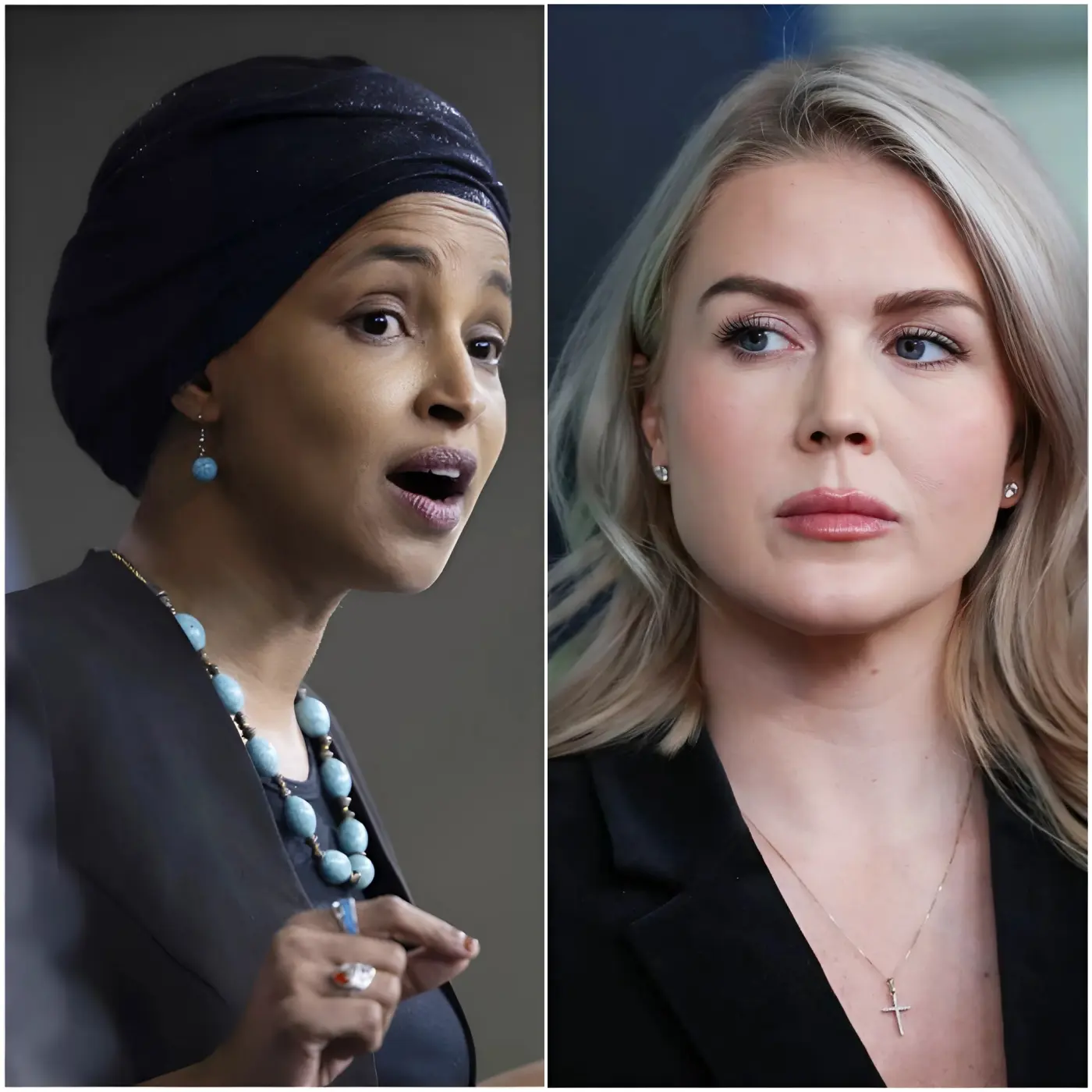 Cover Image for KAROLINE LEAVITT READS ILHAN OMAR’S RECORD ALOUD — AND CNN FALLS INTO STUNNING SILENCE… On live television, Karoline Leavitt methodically recited Rep. Ilhan Omar’s public record, line by line. No raised voice. No personal attacks. No theatrics. Just a steady cadence and carefully sourced claims delivered with such composure that the panel seemed unsure how to respond. The host hesitated. Cameras lingered a beat too long. Producers were visibly scrambling behind the scenes. Then came eleven seconds of unmistakable dead air—the kind of unscripted pause live TV can’t smooth over. What Leavitt chose to highlight from Omar’s record—and why no one at the table moved to cut her off—has quickly become the clip viewers can’t stop replaying. 👇👇👇