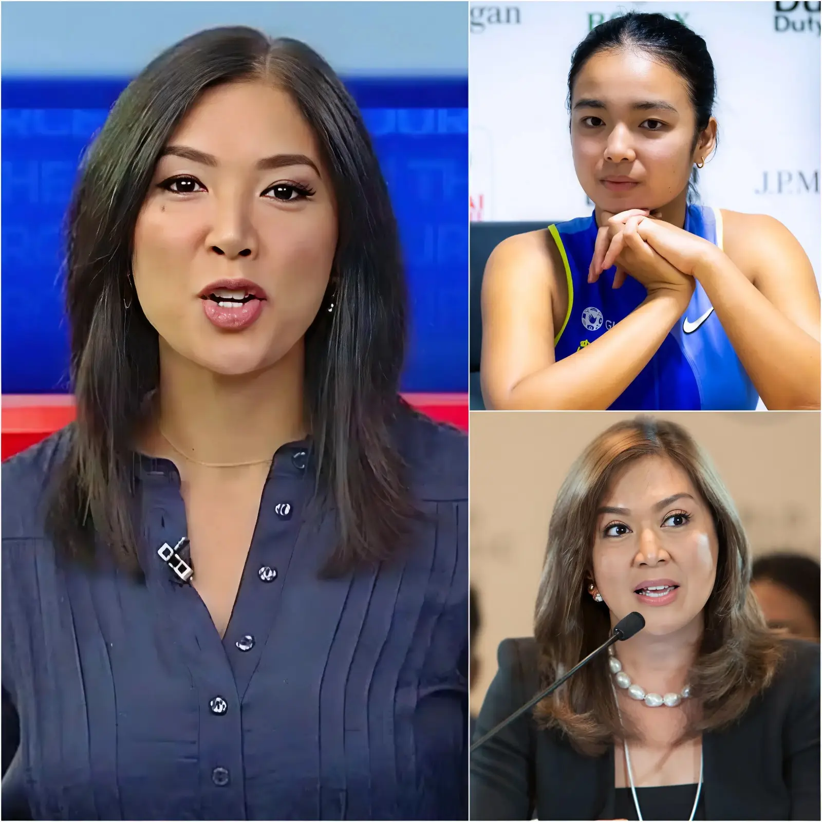 Cover Image for GLOBAL OUTRAGE 🔥 Pinky Webb left “speechless” after boldly stepping in to defend Alexandra Eala against Karen Davila’s cutting remarks – From quiet resilience to tears of appreciation, Eala shared an emotional 11-word message for Pinky, along with a firm reminder: “If you can’t support, then don’t belittle the young Filipino athlete.” This fiery clash is far from settled — read on to uncover what really happened!