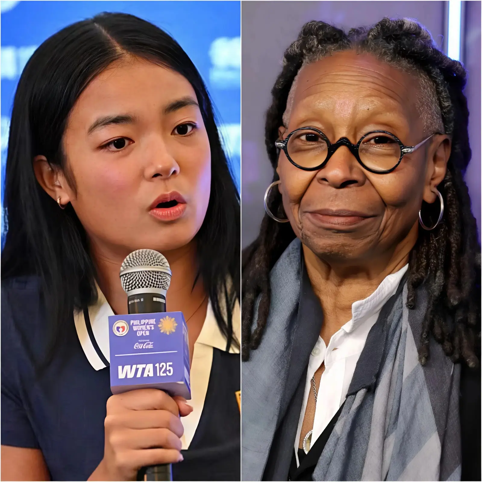 Cover Image for SHOCKWAVES ON LIVE 🚨 “GIRL, WHO DO YOU THINK YOU ARE TO TALK TO ME LIKE THAT!” – Alexandra Eala unexpectedly dropped a shocking bombshell during a prime-time interview, leaving Whoopi Goldberg utterly furious, struggling to justify his extravagant spending of millions of taxpayers’ dollars on lavish yacht parties… But Eala remained unfazed; each question was sharp as a knife, exposing the hypocrisy of the upper class: the studio fell silent, then erupted in applause, social media exploded after just five minutes, and Whoopi Goldberg’s image was irreparably damaged. What had enraged the young Filipino tennis player so much…