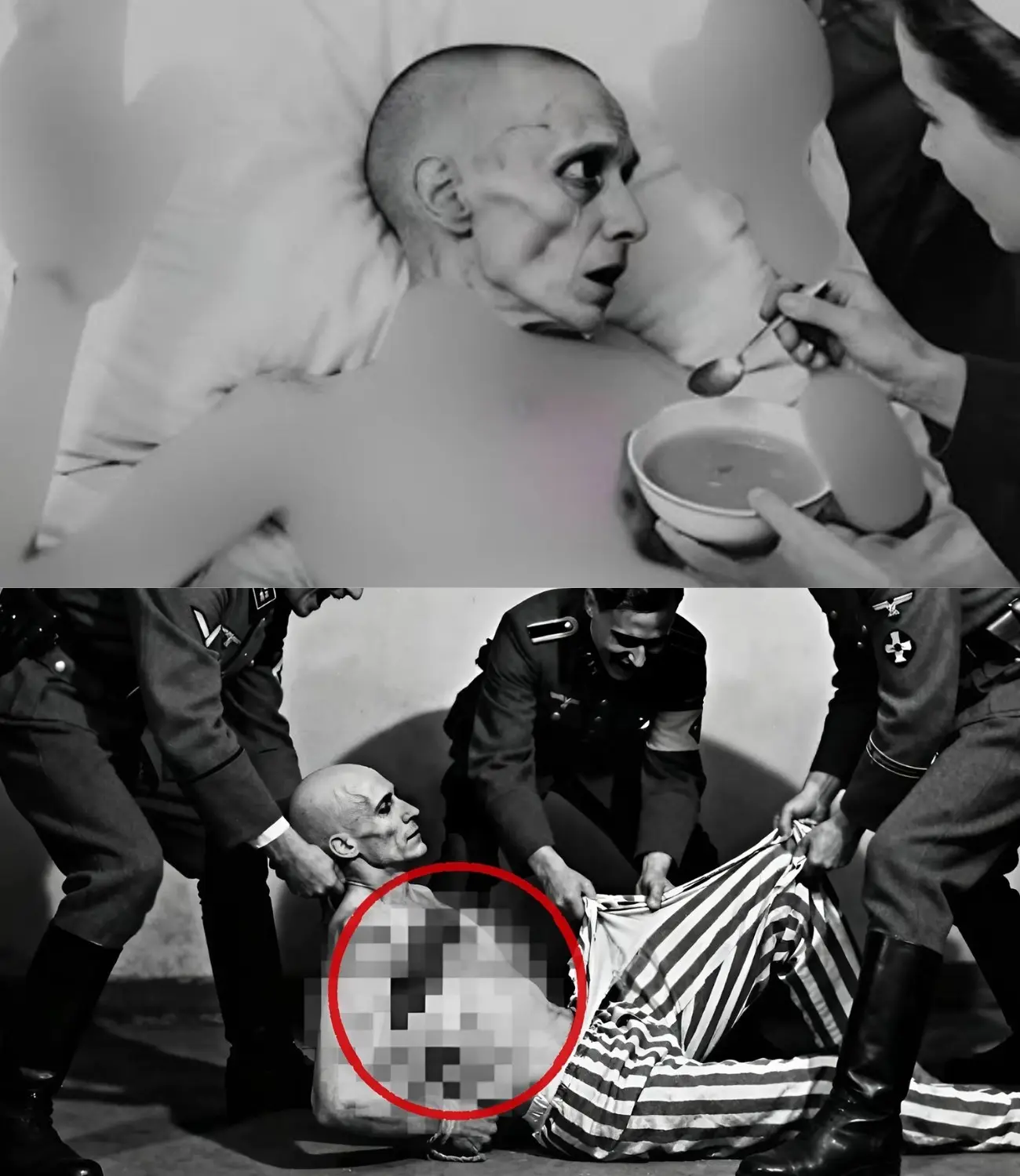 Cover Image for « “Je n’en peux plus” : Le prisonnier homosexuel est terrifié tandis que les Allemands lui arrachent son pantalon… »