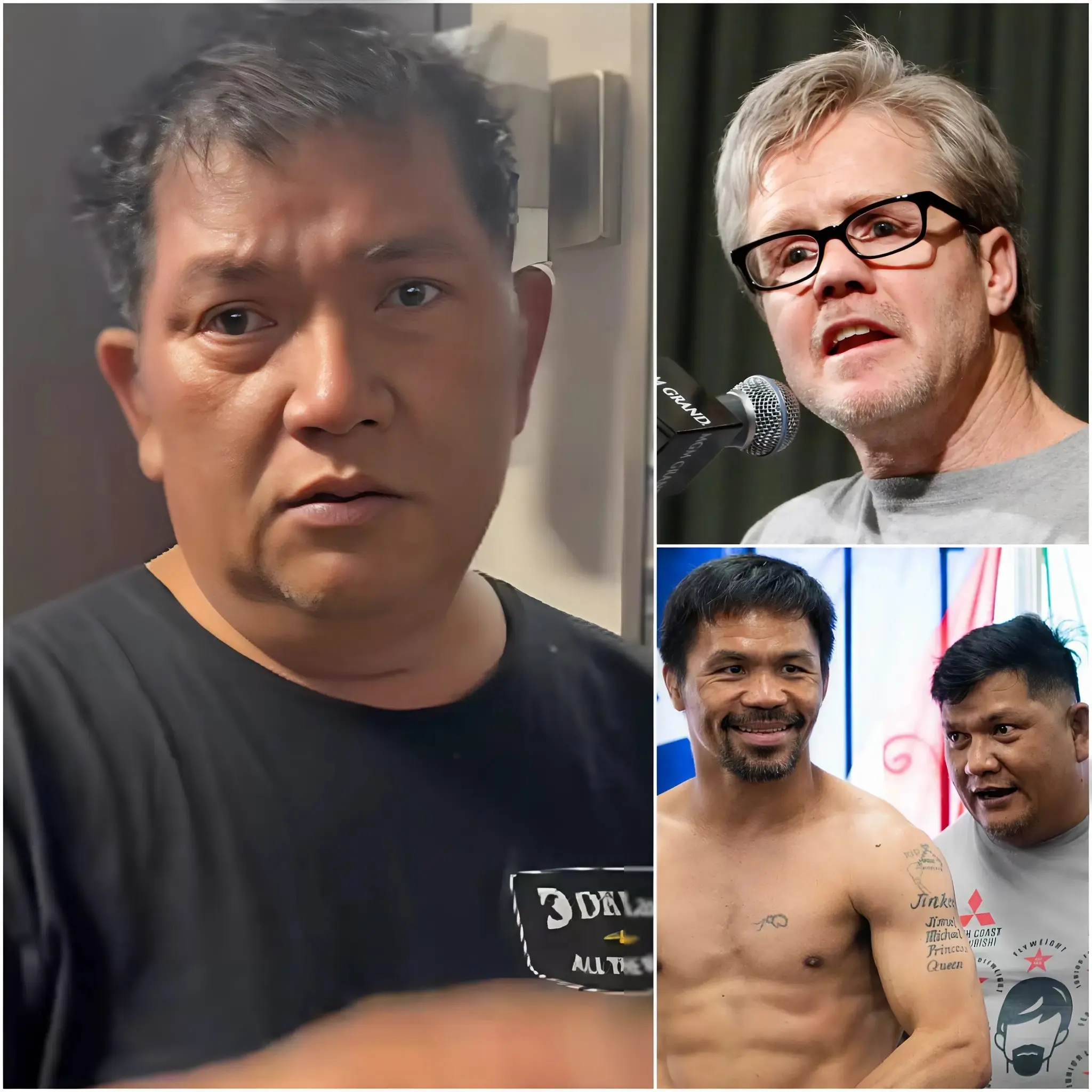 Cover Image for 🥊IMPACTANTES NOTICIAS DE BOXEO: ¡Freddie Roach fue expulsado de la esquina! Buboy Fernández, su mejor amigo de la infancia, asumió oficialmente como entrenador principal. 3.5 meses de entrenamiento infernal en EE. UU.: ¡Pacquiao promete “vengarse con sangre” de Floyd Mayweather en la revancha del siglo en The Sphere! ¿Ayudará la fórmula ganadora que derrotó a Matthysse y Broner a “Pacman” a cambiar las tornas, o Mayweather se mantendrá invicto? 💥🔥