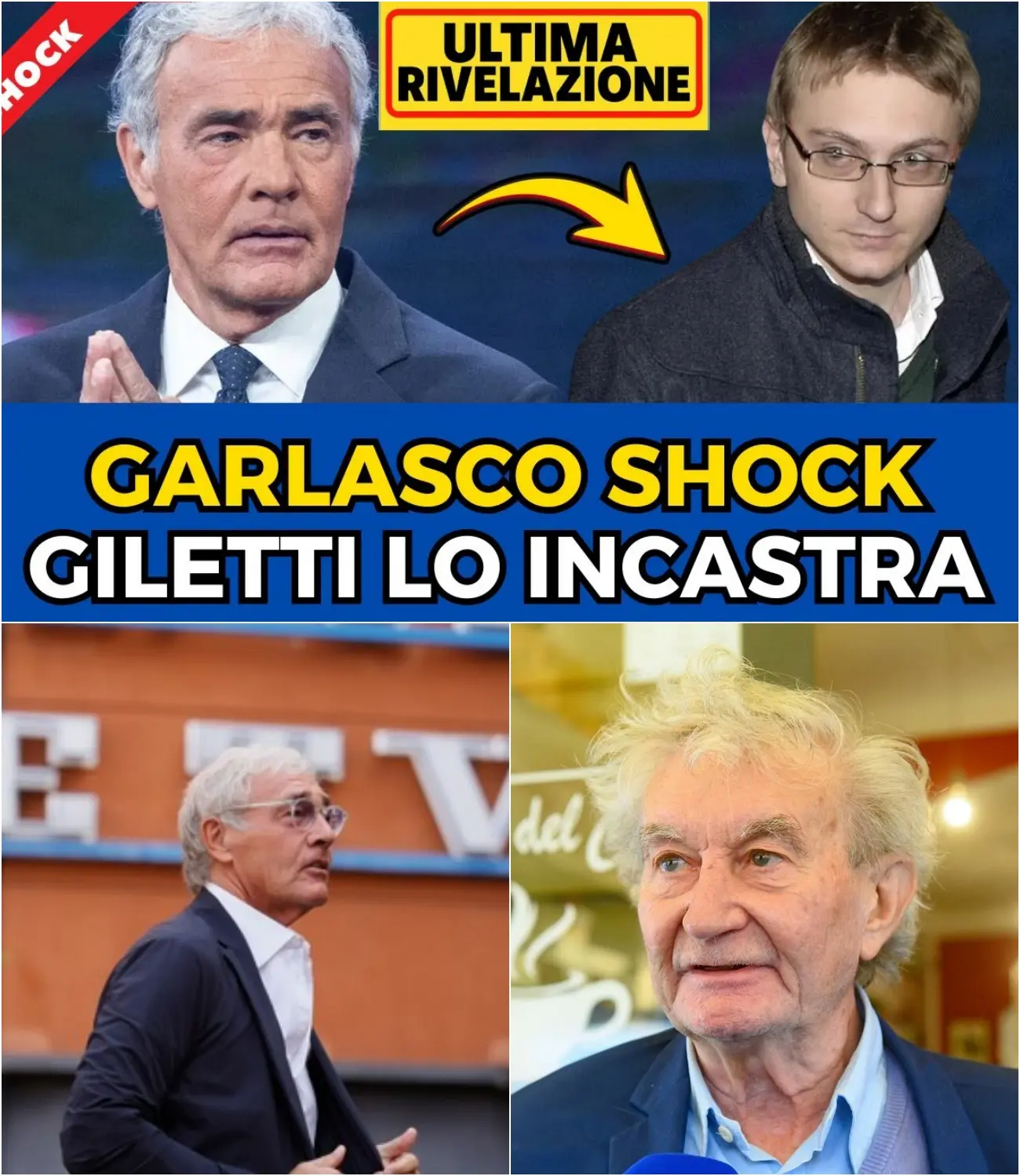 Cover Image for 🔥📣 “HA DAVVERO INDAGATO IN MODO INEFFICACE.” Una svolta senza precedenti ha completamente paralizzato lo studio televisivo di Massimo Giletti. L’improvvisa scomparsa dell’avvocato De Rensis dalla diretta è stata solo l’inizio di una serata che ha scosso la giustizia italiana. Denaro sporco, corruzione e un covo avvolto da terribili segreti: la verità sul caso Garlasco potrebbe essere molto più oscura e terrificante di quanto avessimo mai saputo.