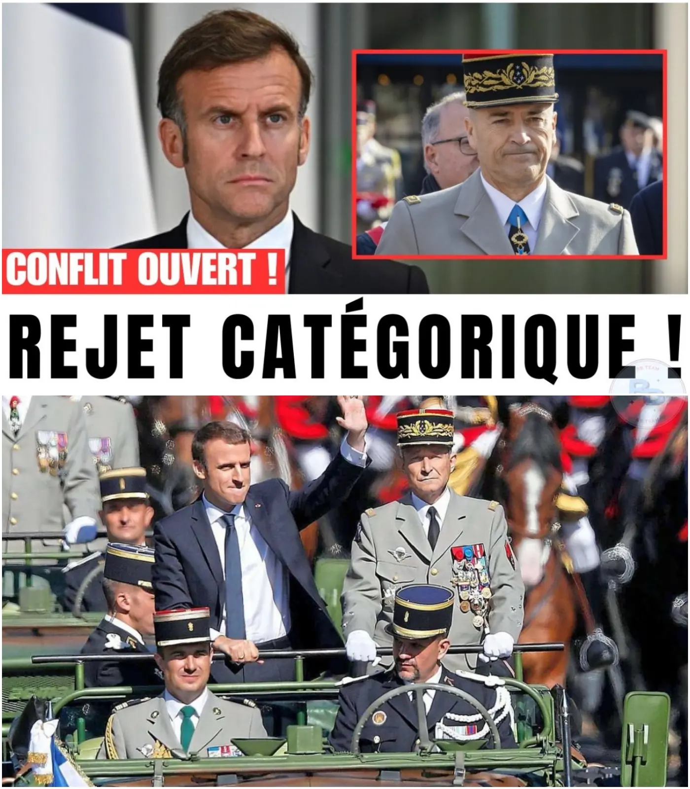 Cover Image for FRONDE EN TREILLIS : LES GÉNÉRAUX CLAQUENT LA PORTE AU PROJET DE Emmanuel Macron, L’ÉTAT-MAJOR EXPLOSE EN PLEINE TEMPÊTE ! 🔥